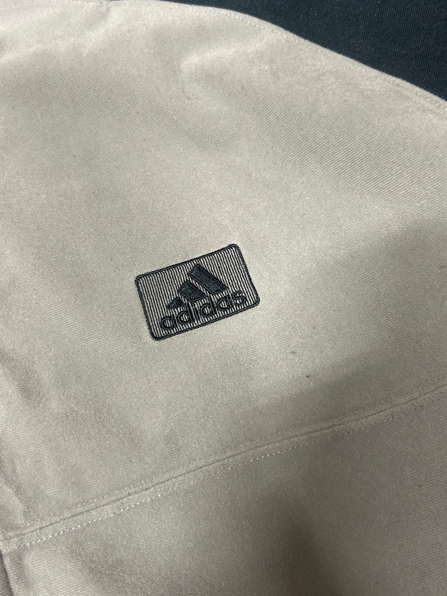 Vintage Adidas velour track jacket (XL)