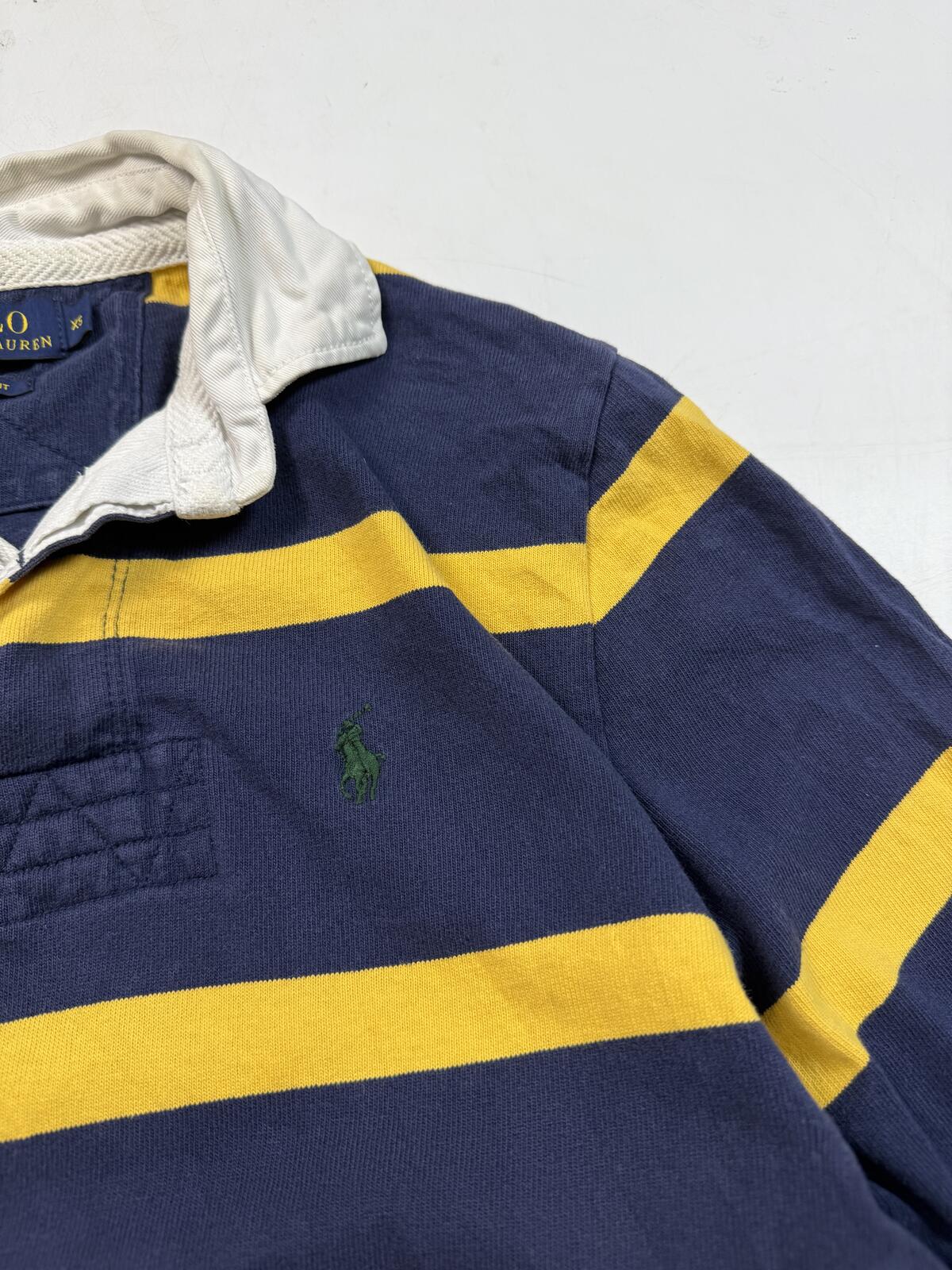 Polo Ralph Lauren striped rugby polo shirt (XS)