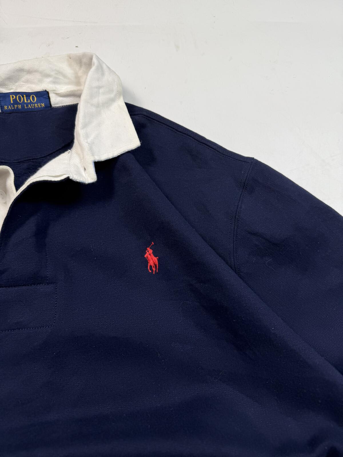Polo Ralph Lauren rugby polo shirt (L)
