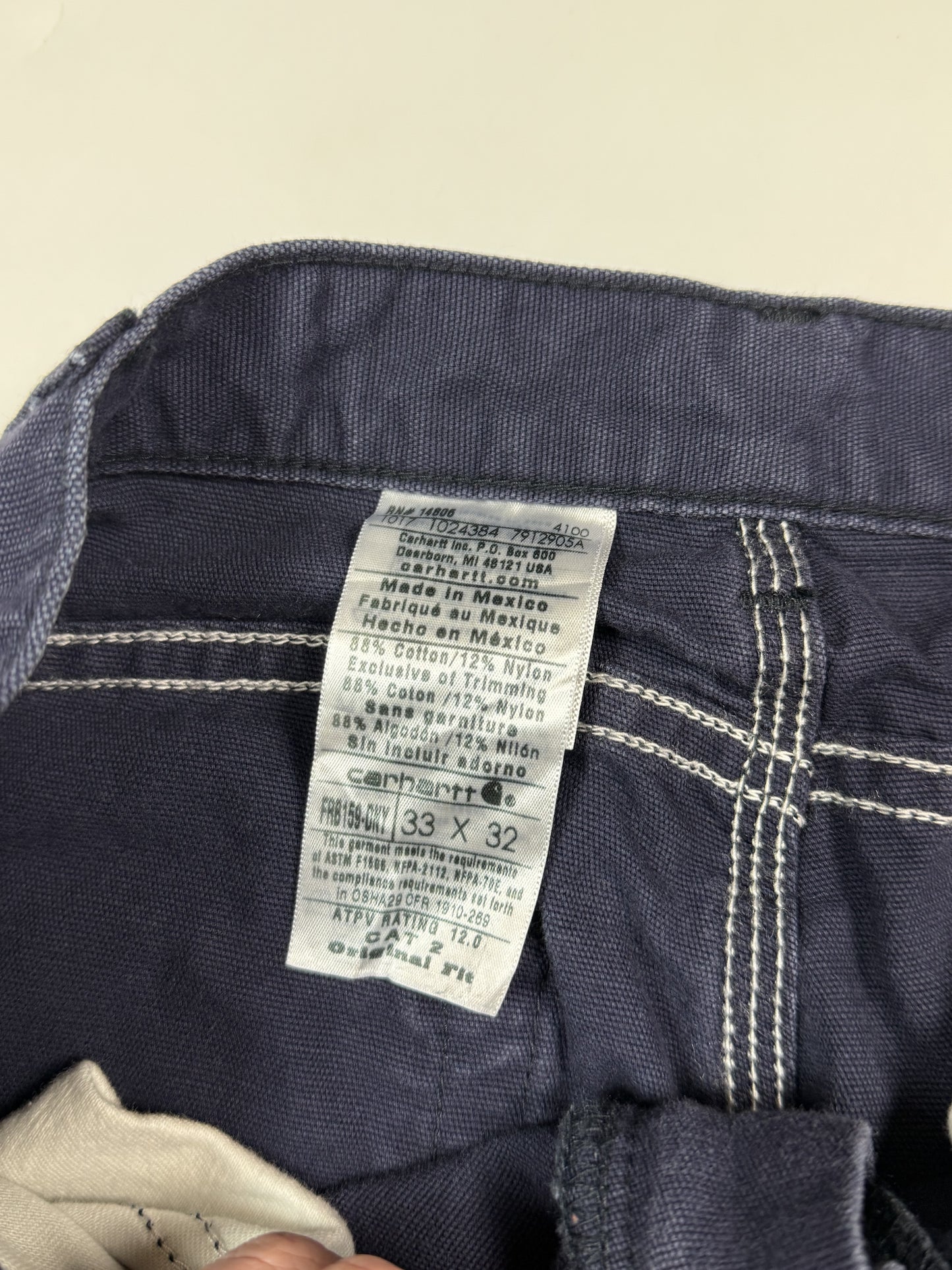 Carhartt FR baggy carpenter pants (W32)