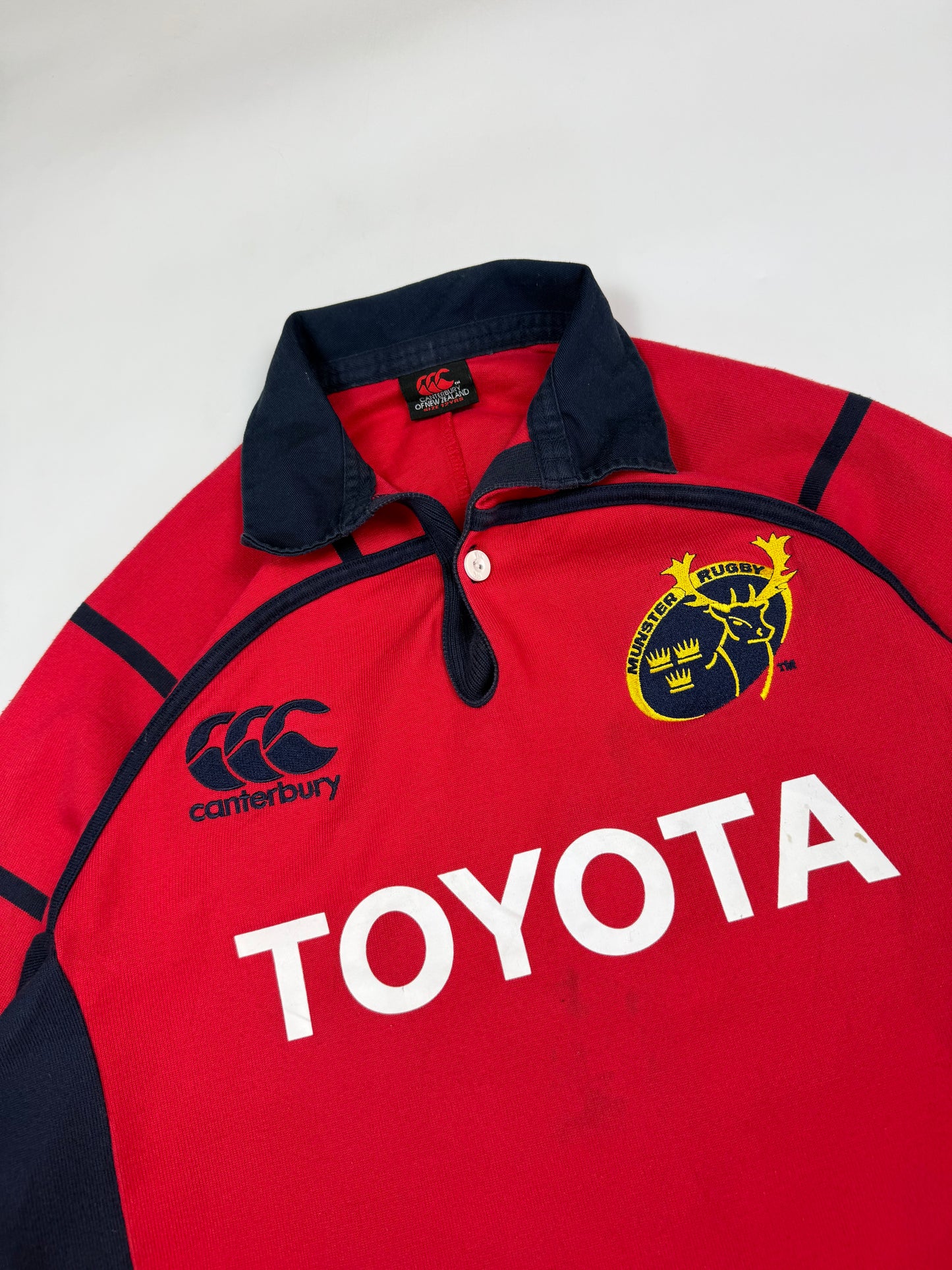 Vintage Munster 2005/06 Canterbury rugby shirt (XS)