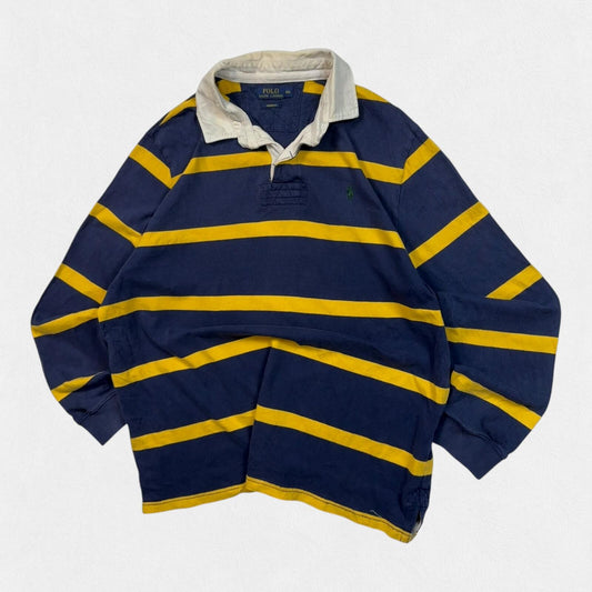 Polo Ralph Lauren striped rugby polo shirt (XXL)