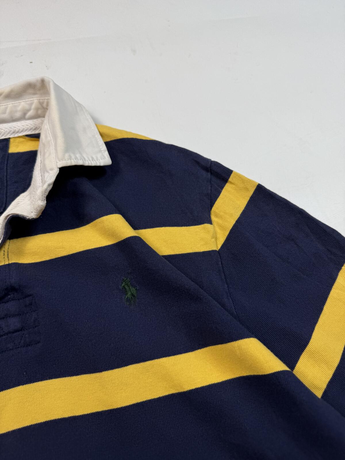 Polo Ralph Lauren striped rugby polo shirt (XXL)