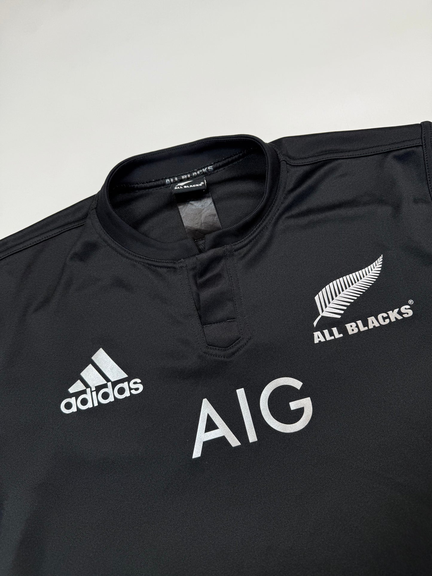New Zealand all blacks 2015/16 Adidas rugby shirt (L)