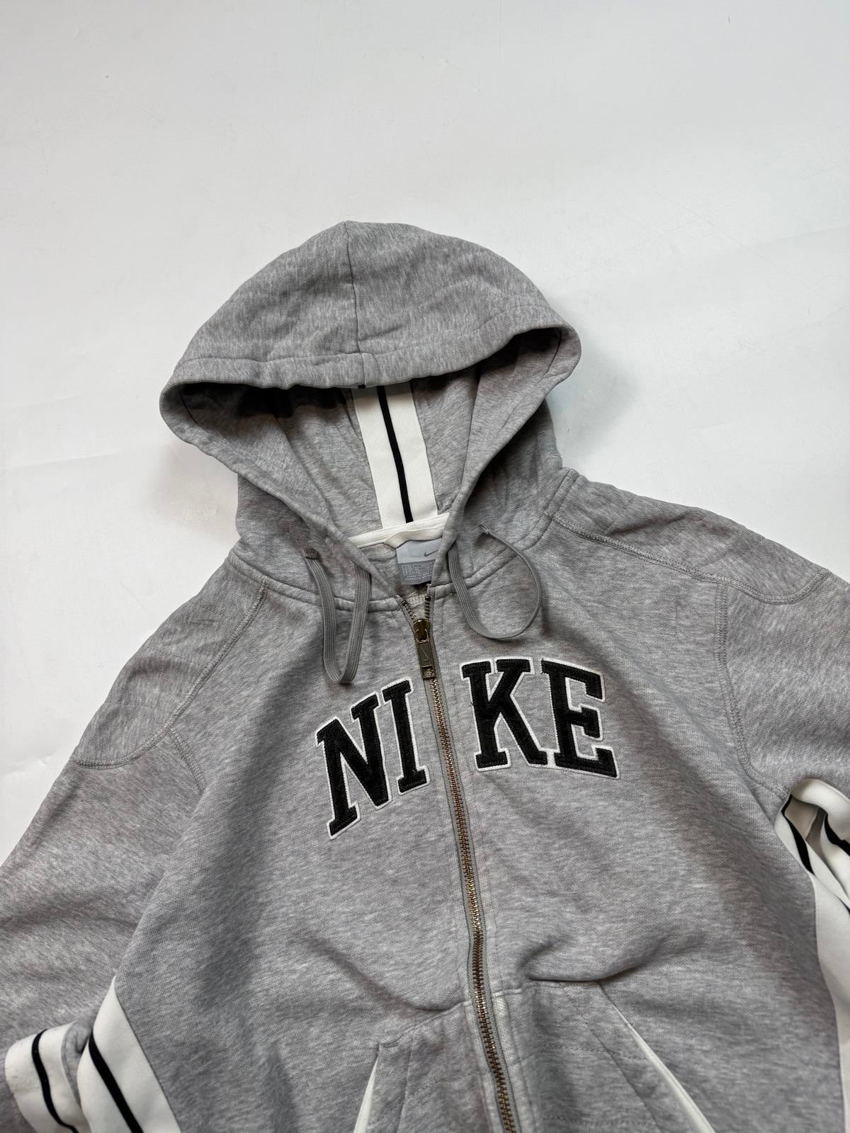 Vintage Nike spell out zip up hoodie (WL)