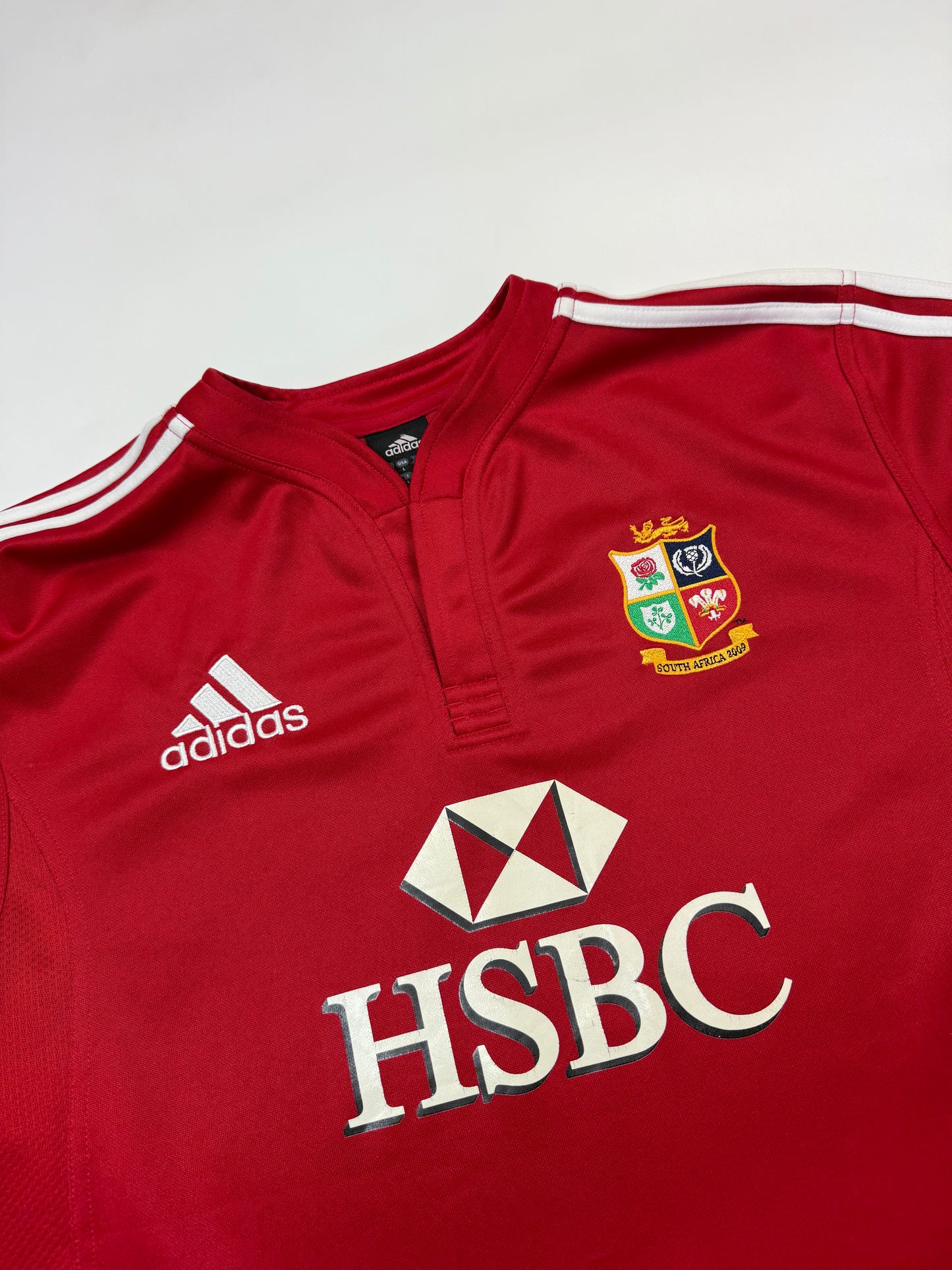 Vintage British & Irish Lions 2009 Adidas rugby shirt (L)