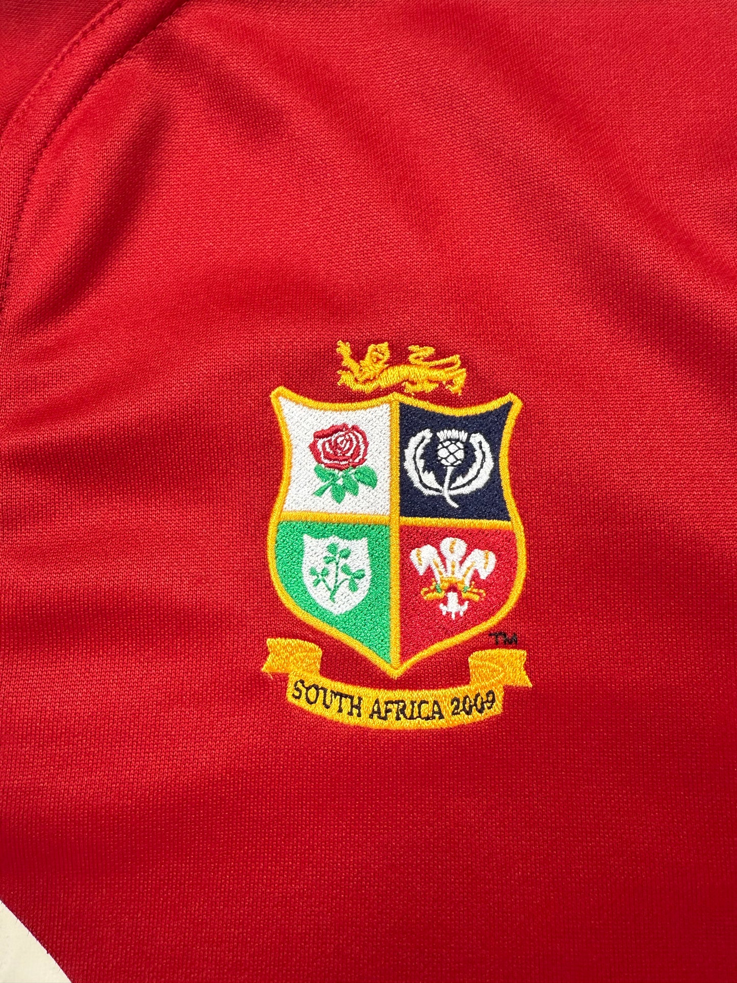 Vintage British & Irish Lions 2009 Adidas rugby shirt (L)