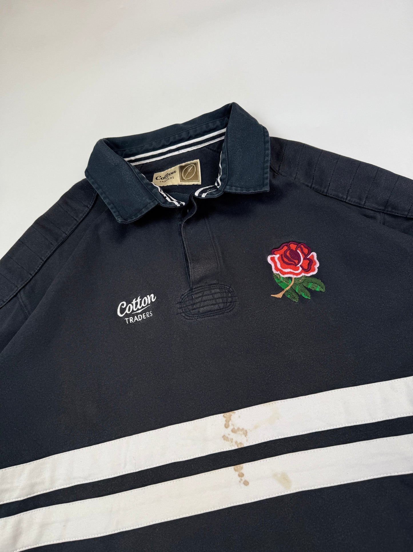 Vintage England Cotton Traders rugby shirt (XL)