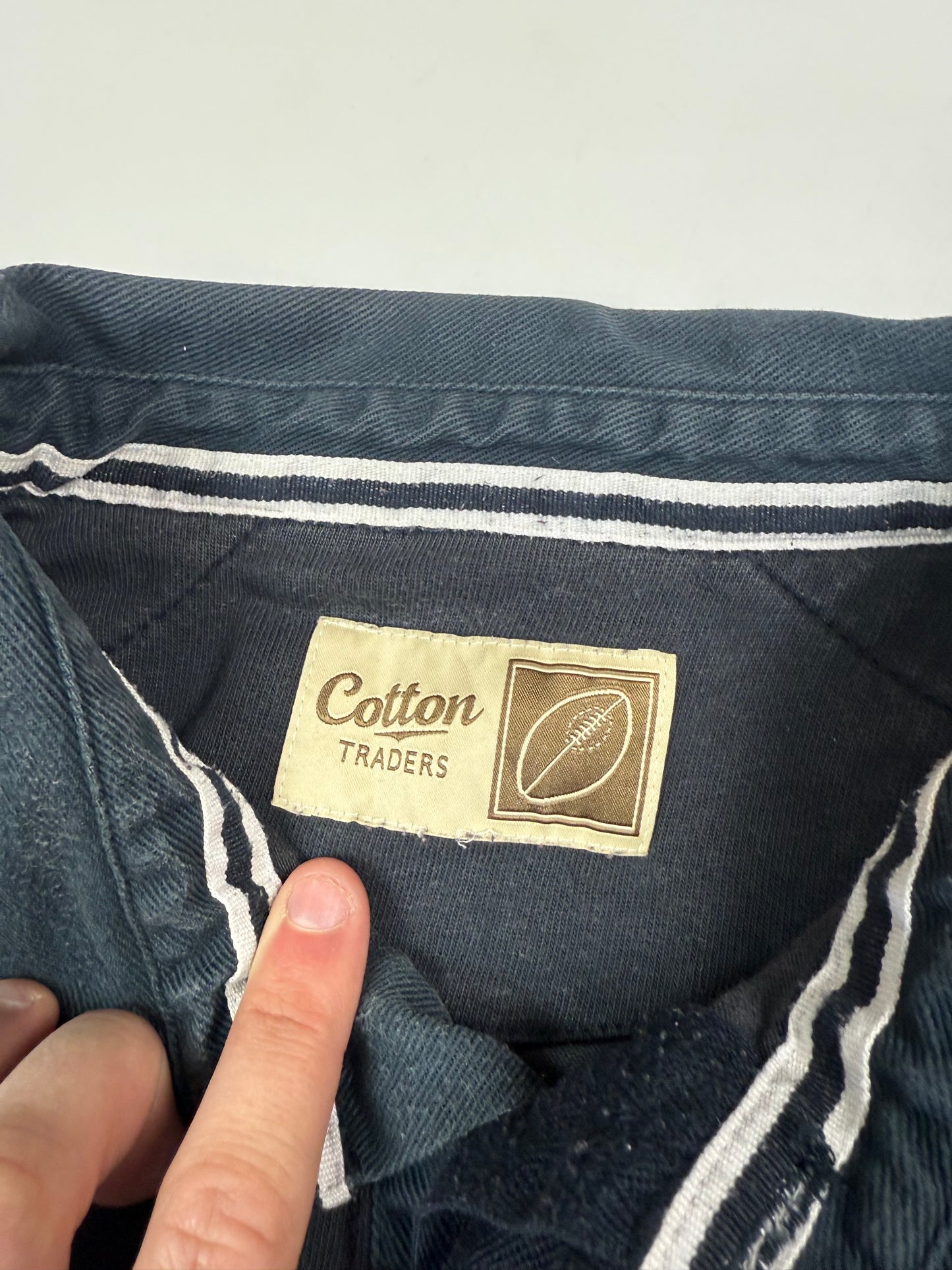 Vintage England Cotton Traders rugby shirt (XL)