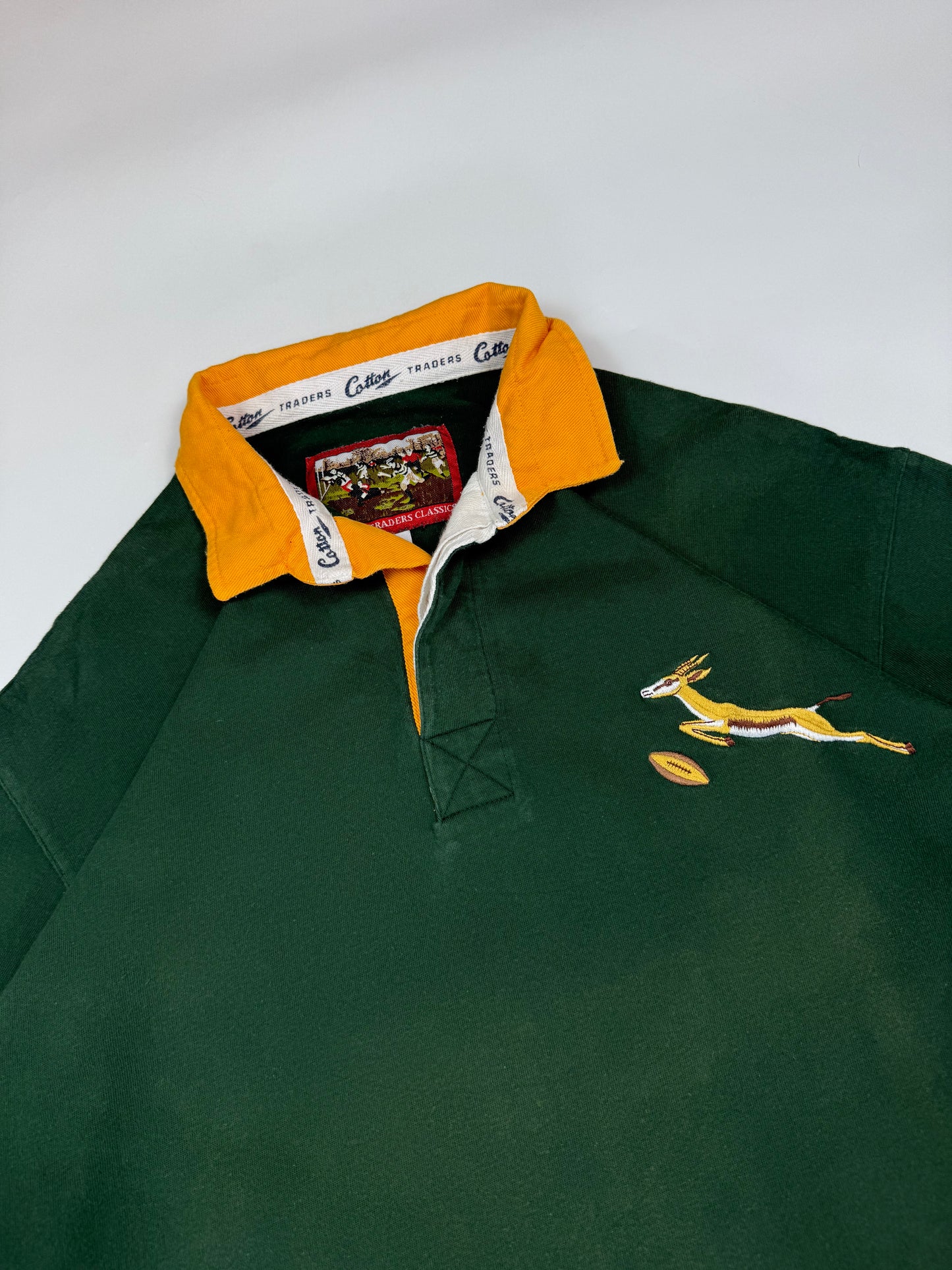 Vintage 90s South Africa Cotton Traders rugby shirt (L)