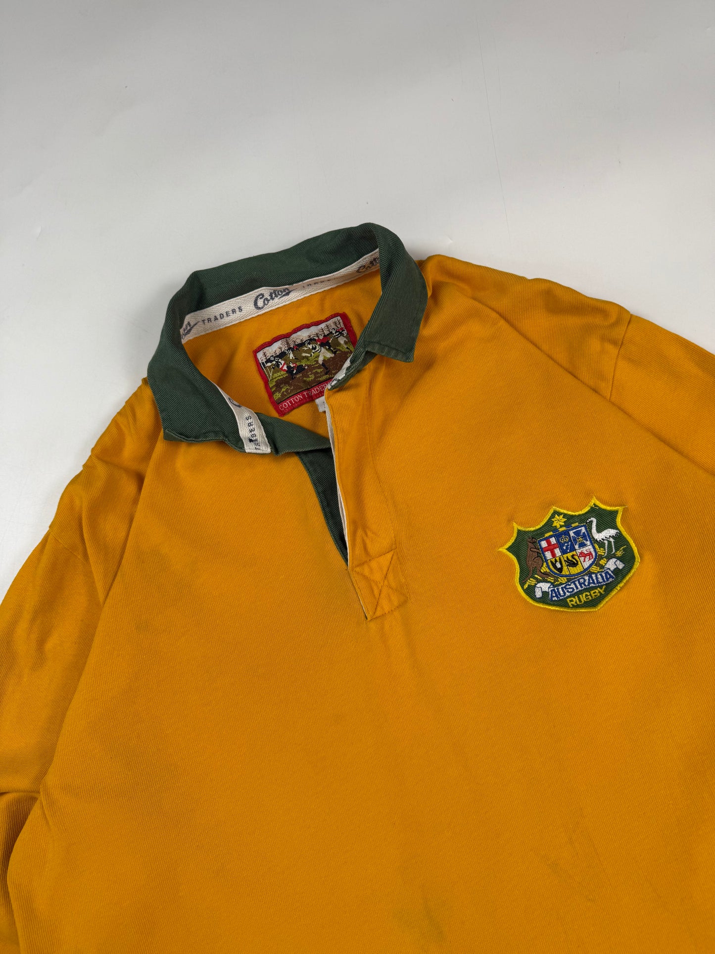 Vintage 90s Australia Cotton Traders rugby shirt (M)