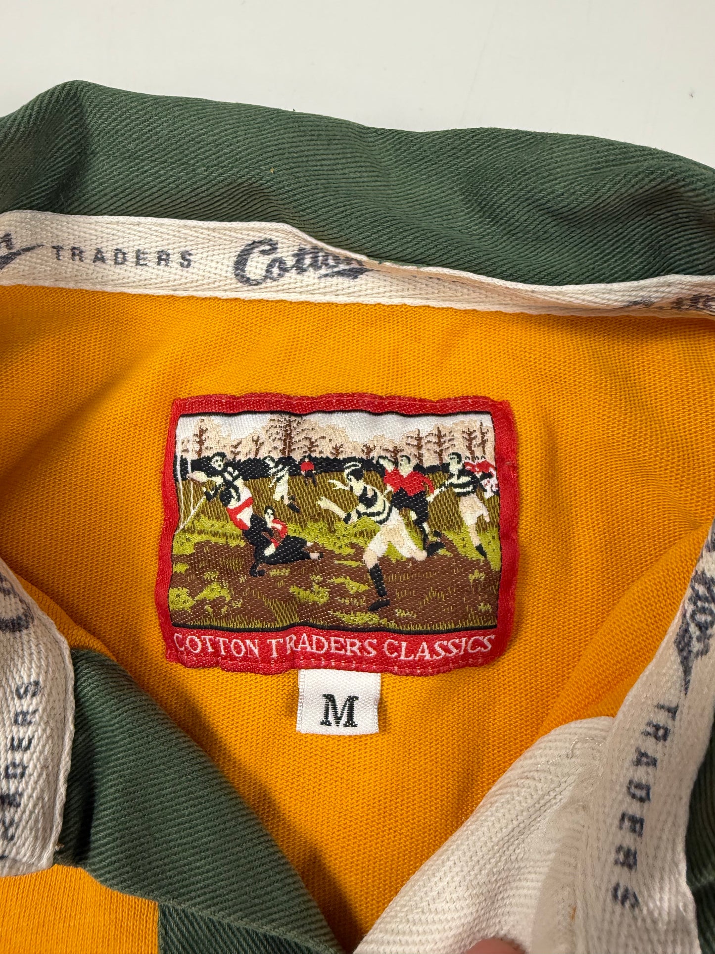 Vintage 90s Australia Cotton Traders rugby shirt (M)