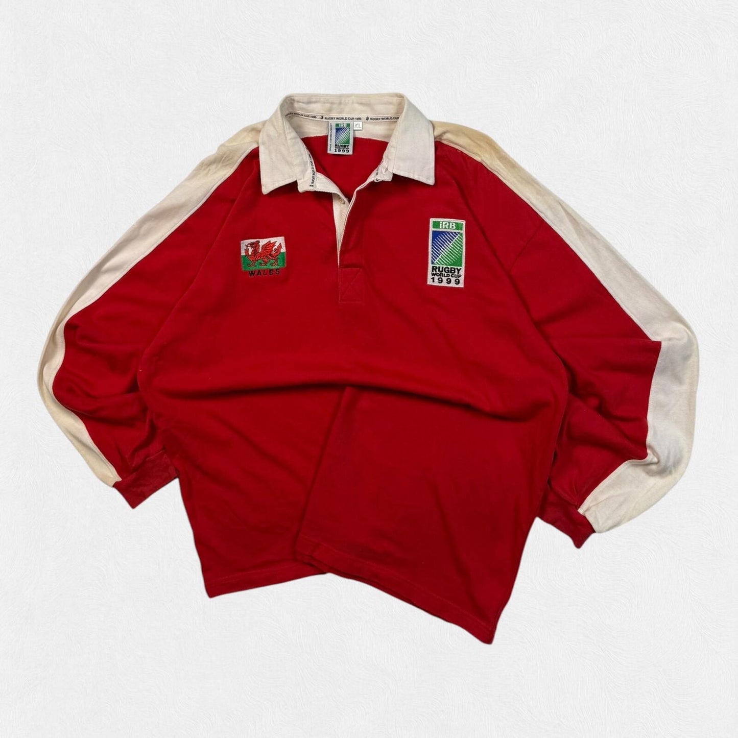 Vintage Wales 1999 world cup rugby union shirt (XL)