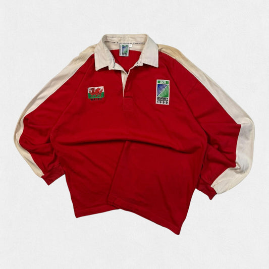 Vintage Wales 1999 world cup rugby union shirt (XL)