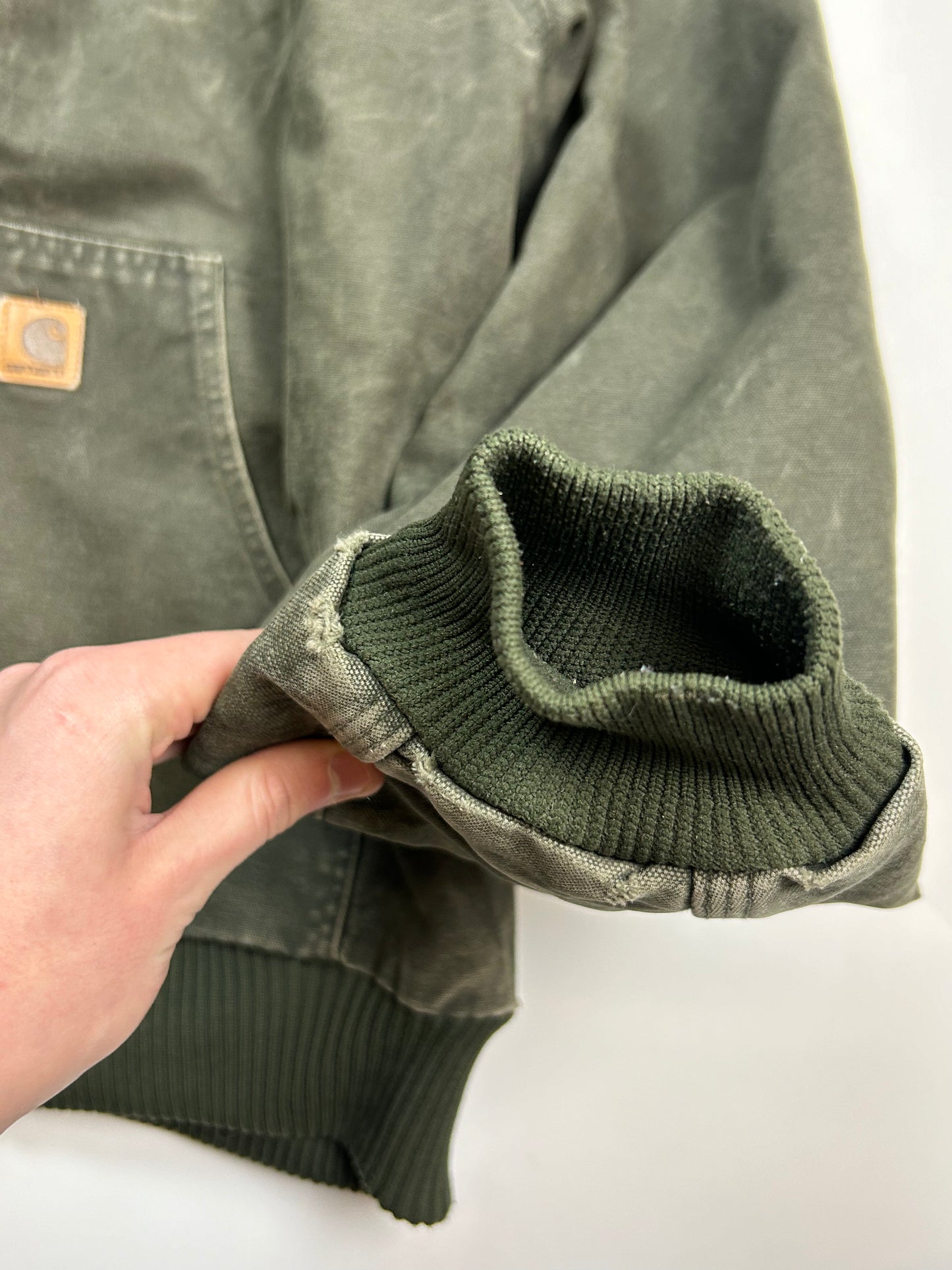 Vintage Carhartt hooded active jacket (L)