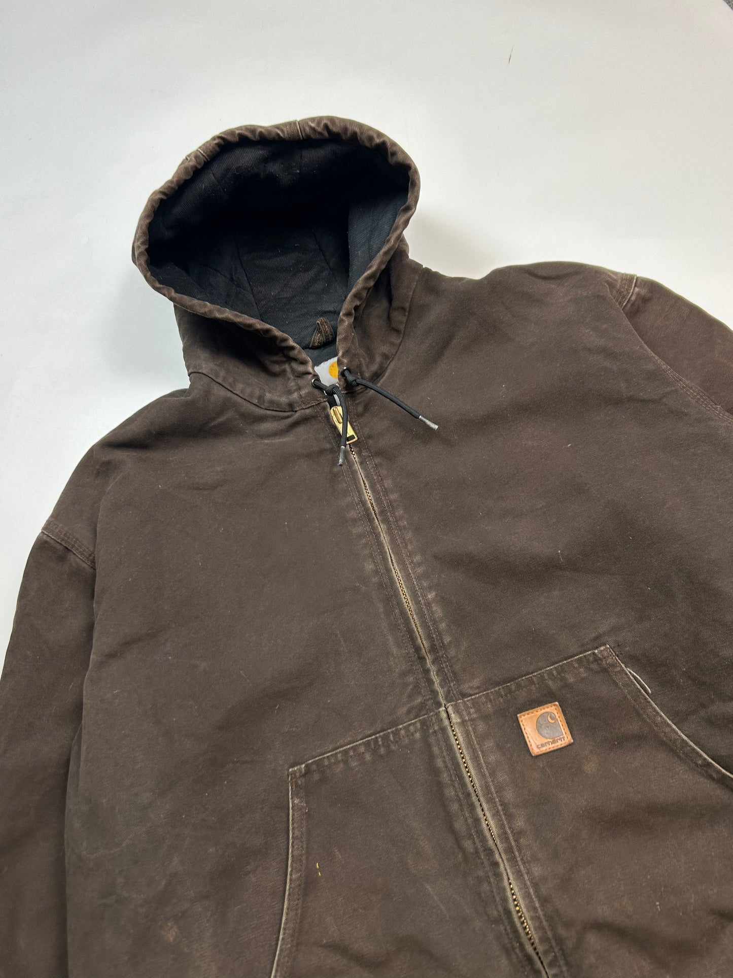 Vintage Carhartt hooded active jacket (XXL)