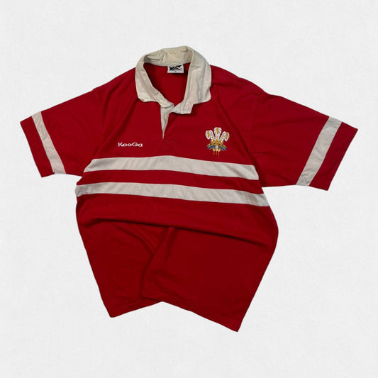 Vintage 2000s Wales Kooga supporters rugby shirt (M)