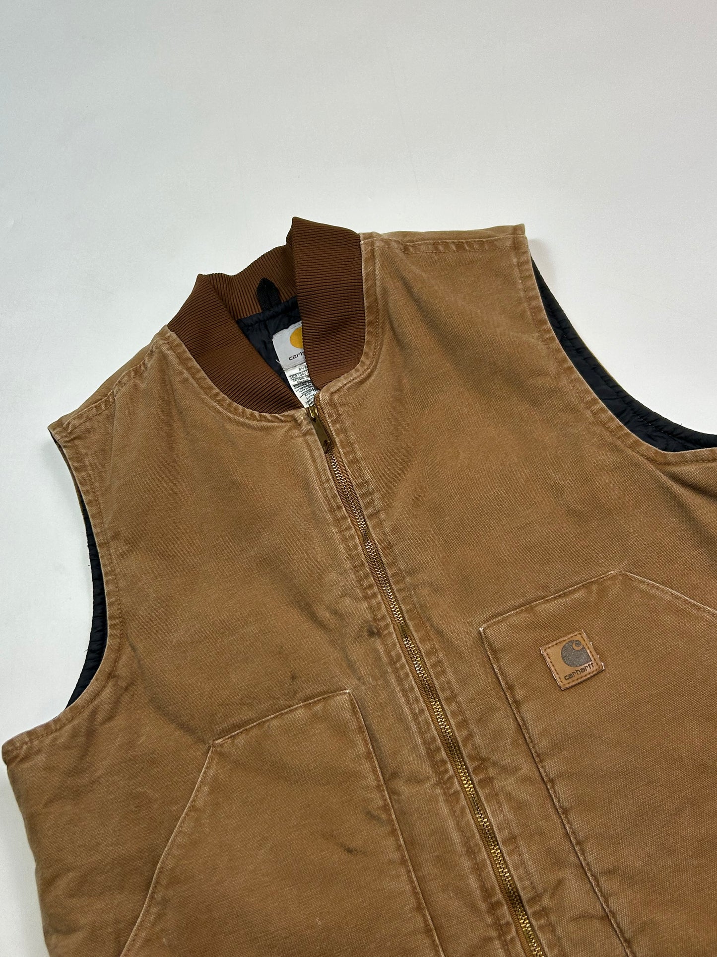 Vintage Carhartt workwear gilet vest jacket (L)