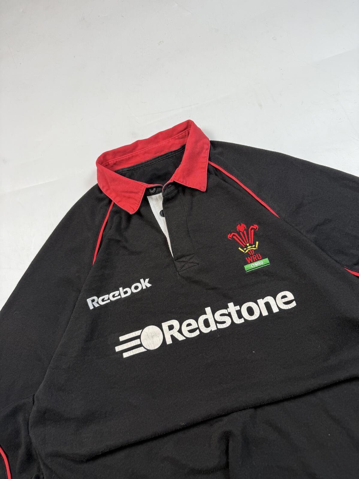 Vintage Wales 2002-04 Reebok away rugby union shirt (L)