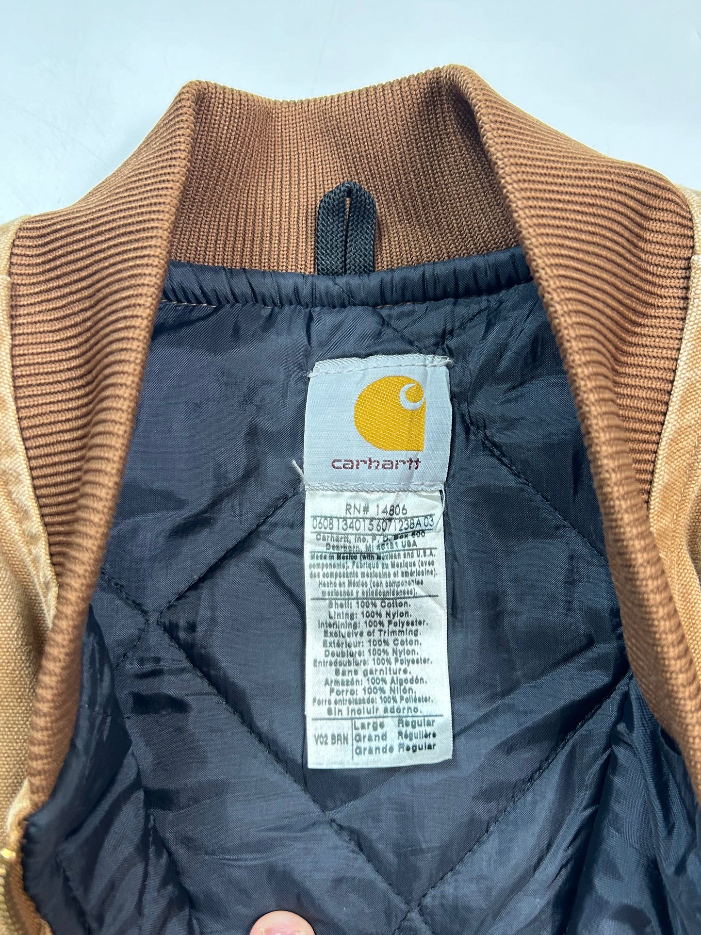 Vintage Carhartt workwear gilet vest jacket (L)