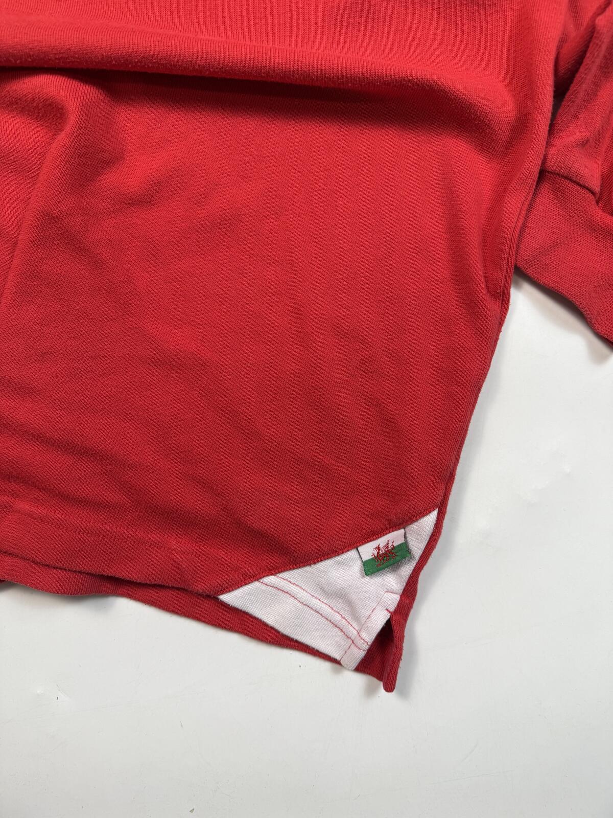 Vintage Wales 1998-00 Reebok rugby union shirt (M)
