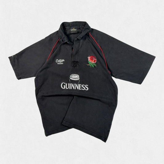 Vintage England Guinness Cotton Traders rugby shirt (L)