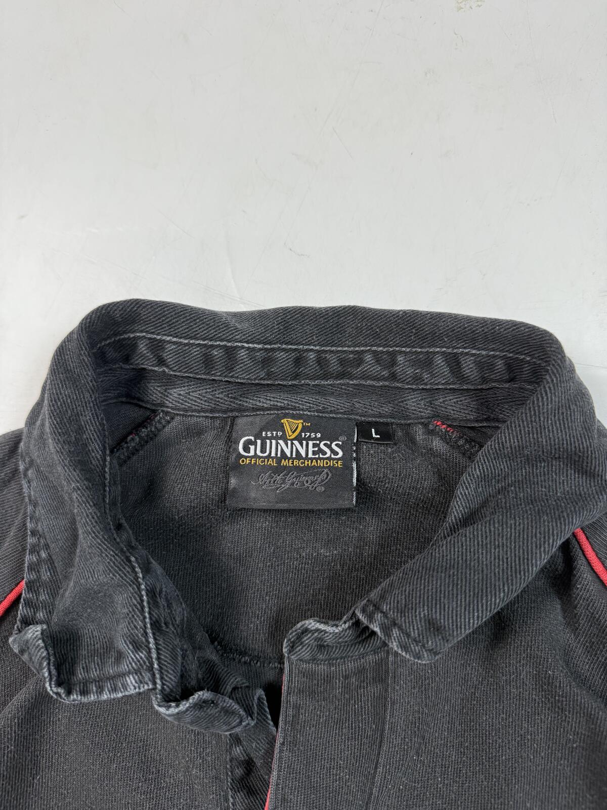 Vintage England Guinness Cotton Traders rugby shirt (L)