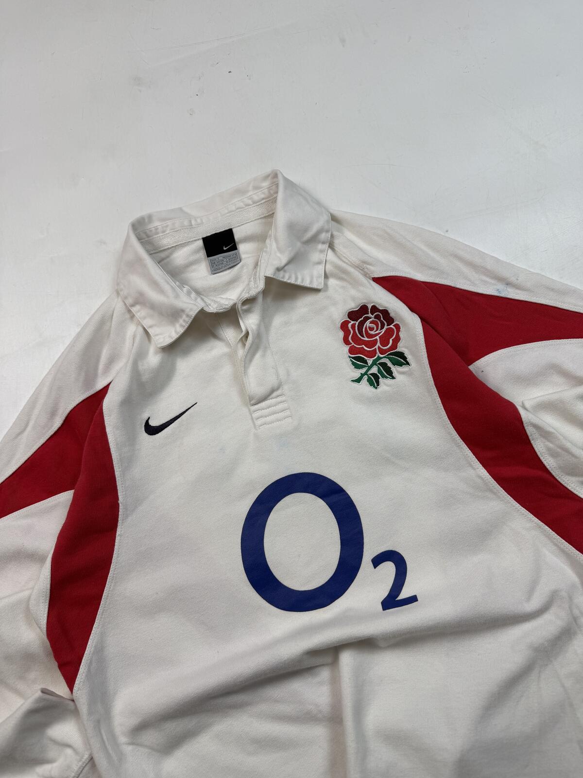 Vintage England 2005-07 Nike home rugby union shirt (XL)