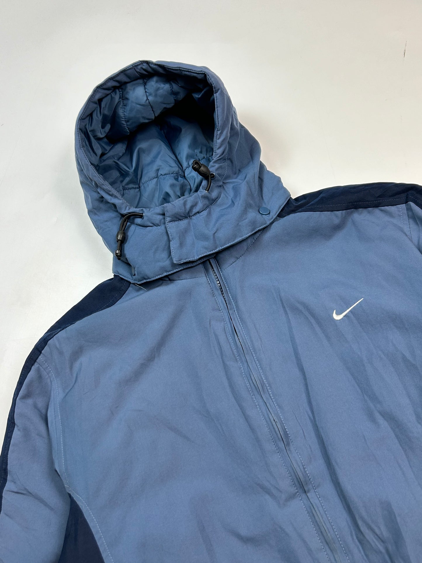Vintage Nike big swoosh puffer jacket (M)
