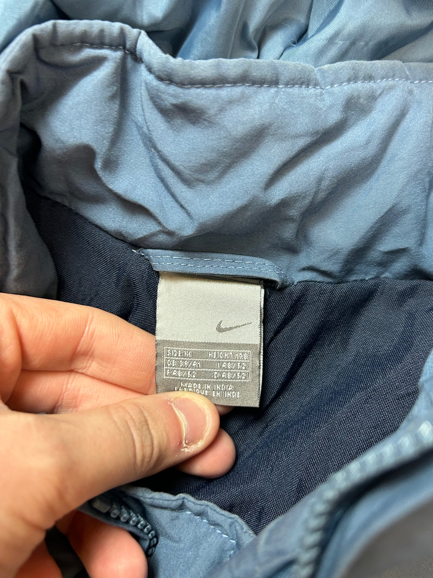 Vintage Nike big swoosh puffer jacket (M)