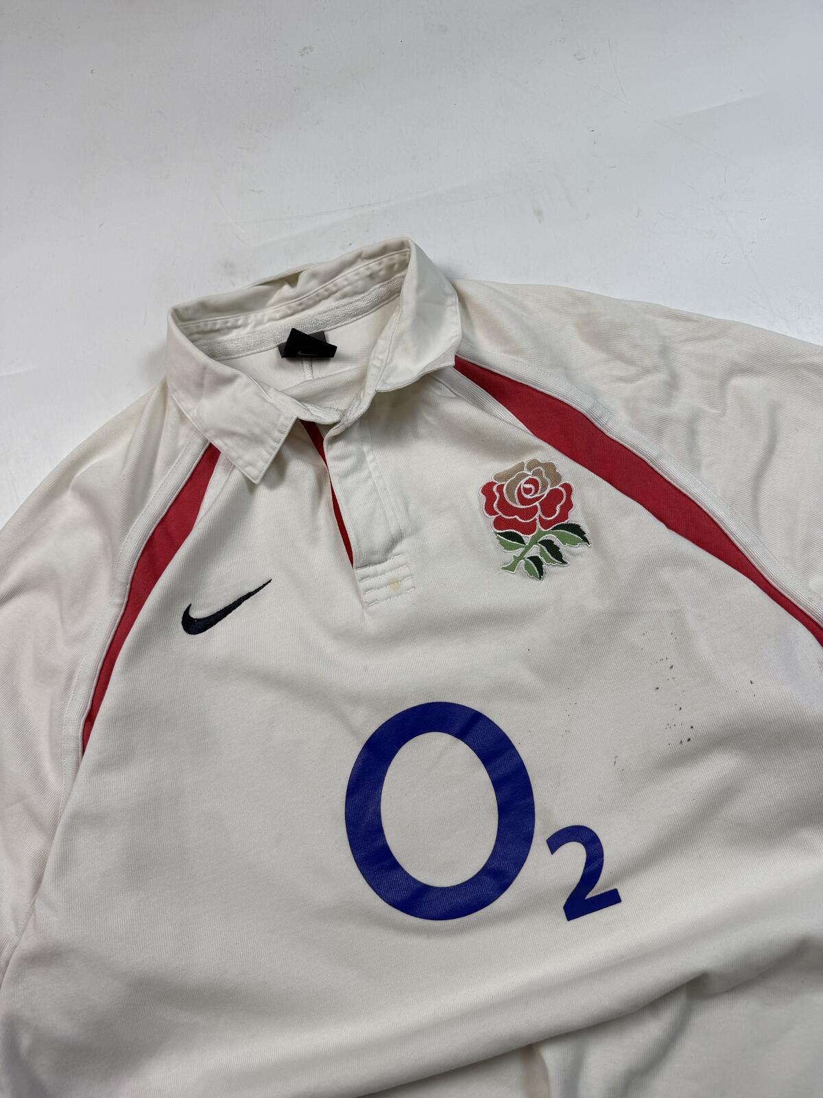 Vintage England 2002/03 Nike home rugby union shirt (XL)
