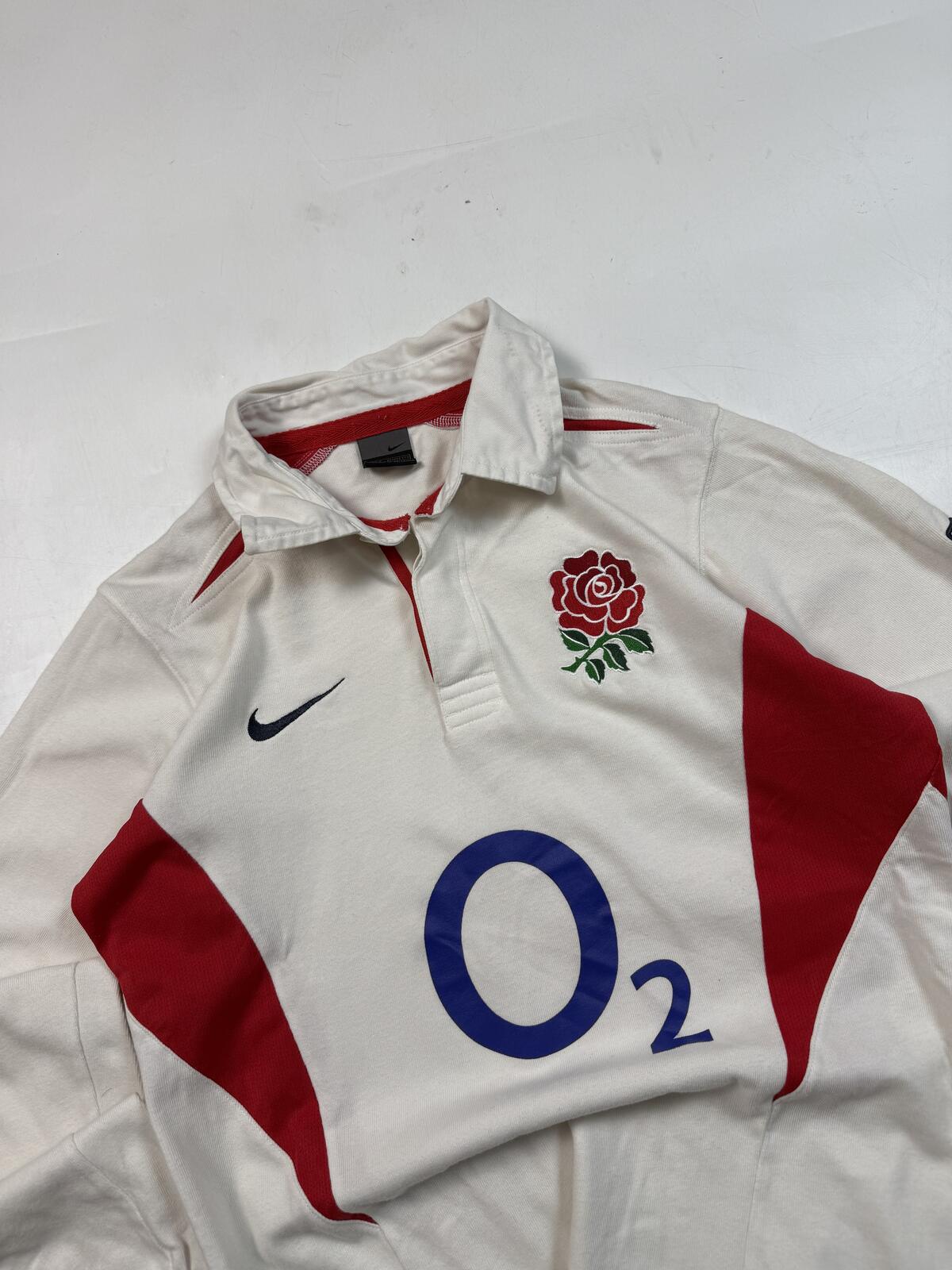 Vintage England 2003-05 Nike home rugby union shirt (S)
