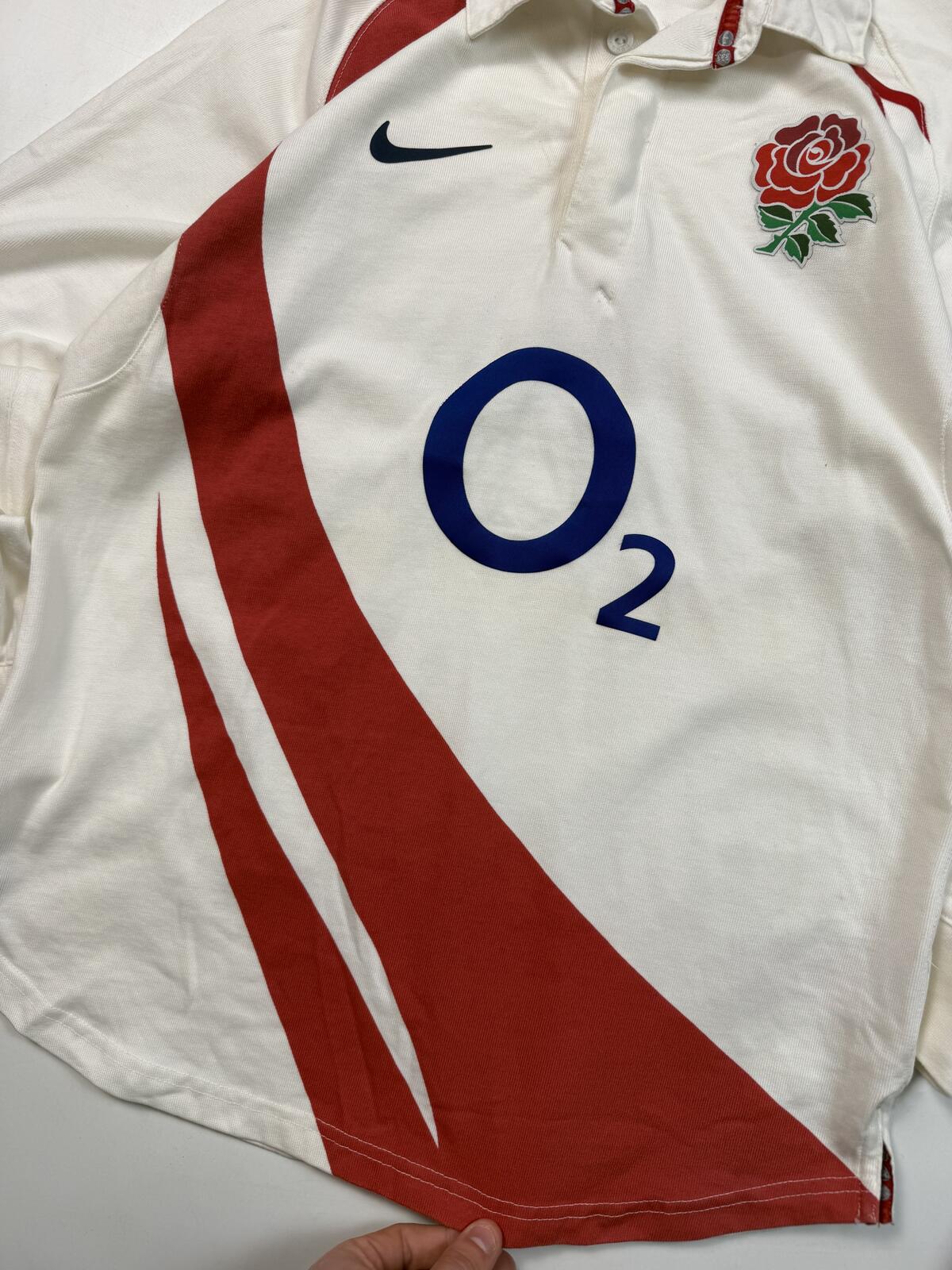 Vintage England 2007-09 Nike home rugby union shirt (XL)