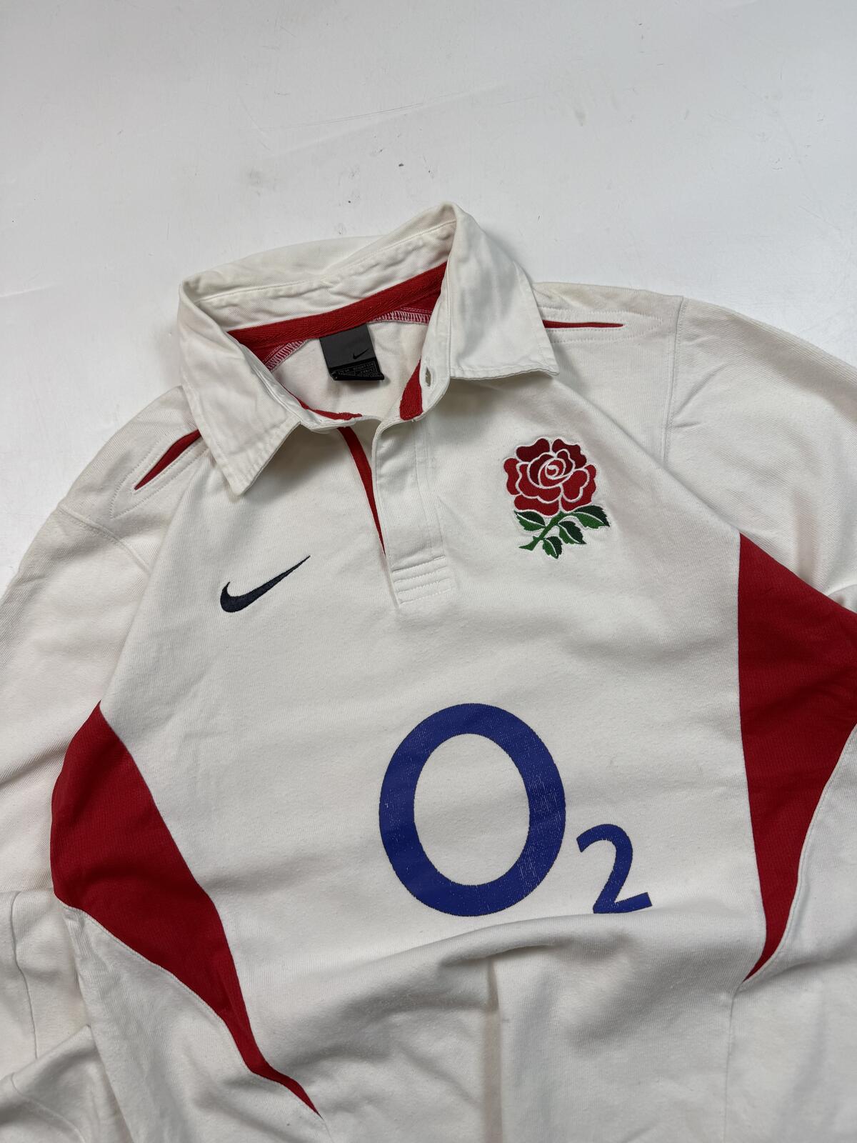 Vintage England 2003-05 Nike rugby shirt (M)