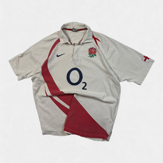 Vintage England 2007-09 Nike home rugby union shirt (XXL)
