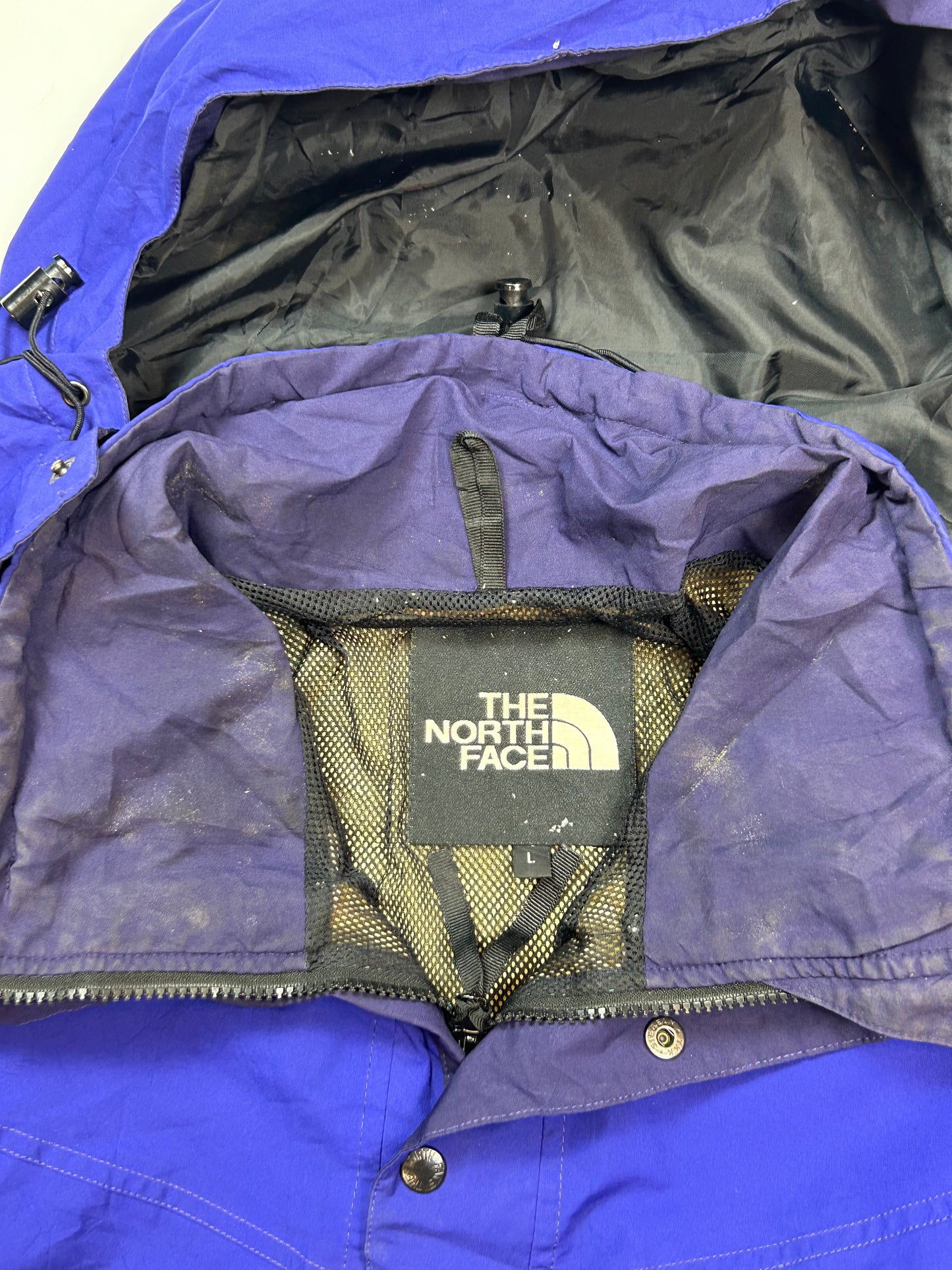 Vintage 90s The North Face stowaway pullover jacket (L)