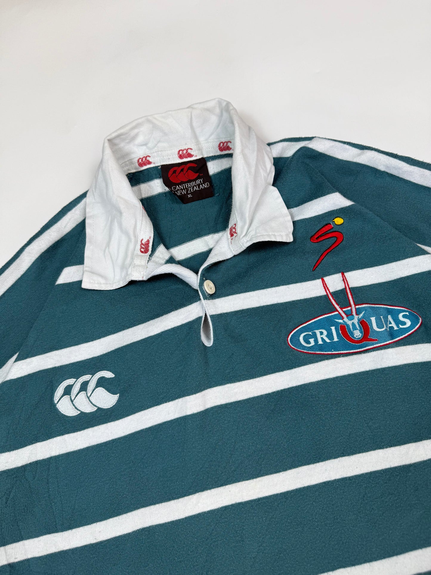 Vintage Griquas 1998 Canterbury rugby union shirt (XL)