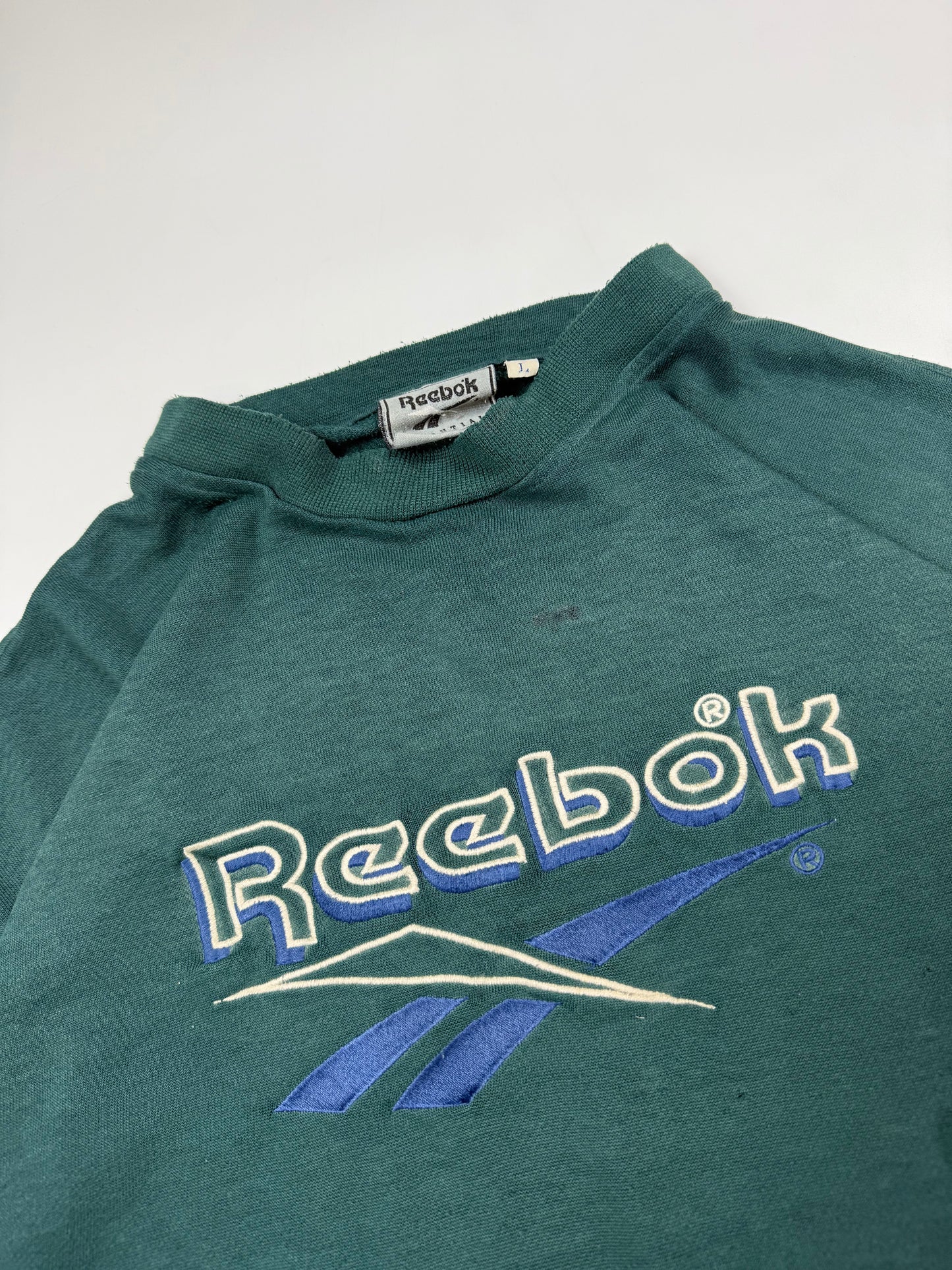 Vintage 90s Reebok essentials spell out sweatshirt (L)