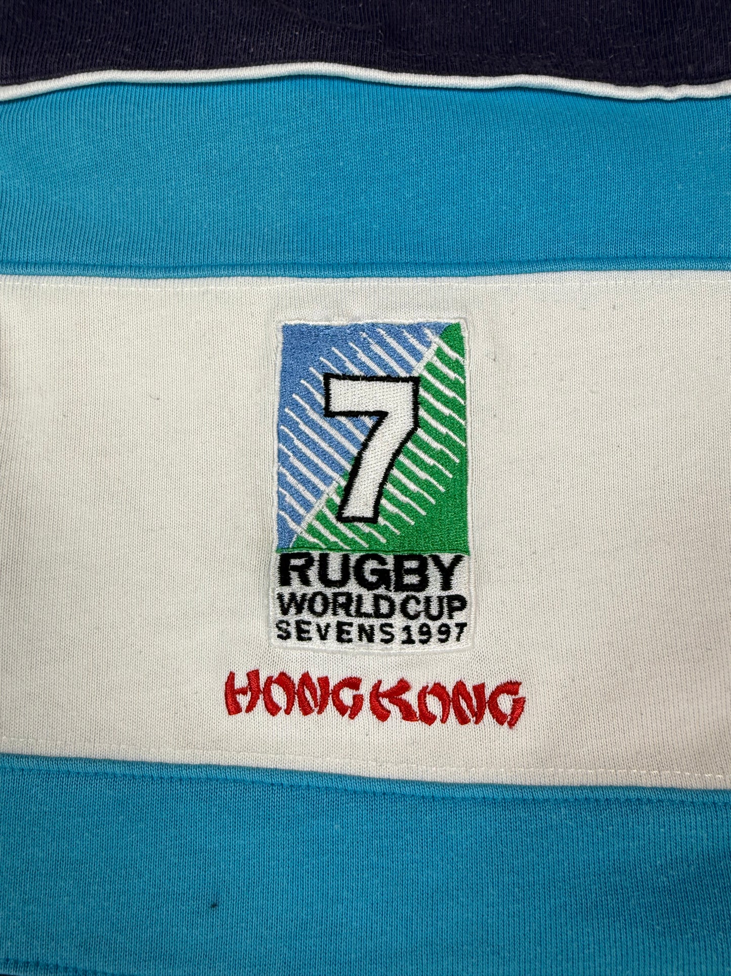 Vintage Hong Kong 1997 Canterbury rugby world cup sevens shirt (L)