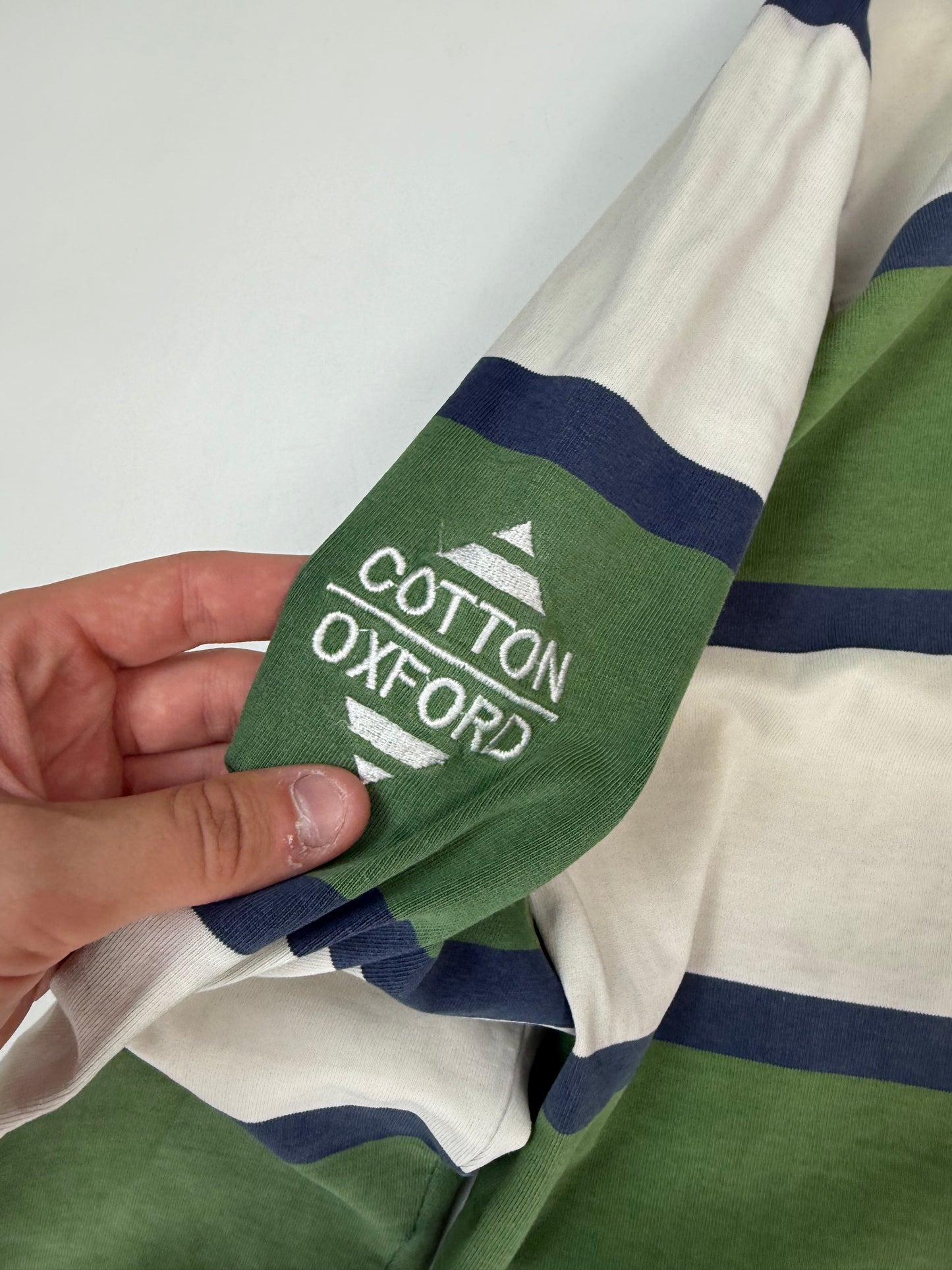 Vintage Nottingham 1996/97 Cotton Oxford rugby shirt (L)