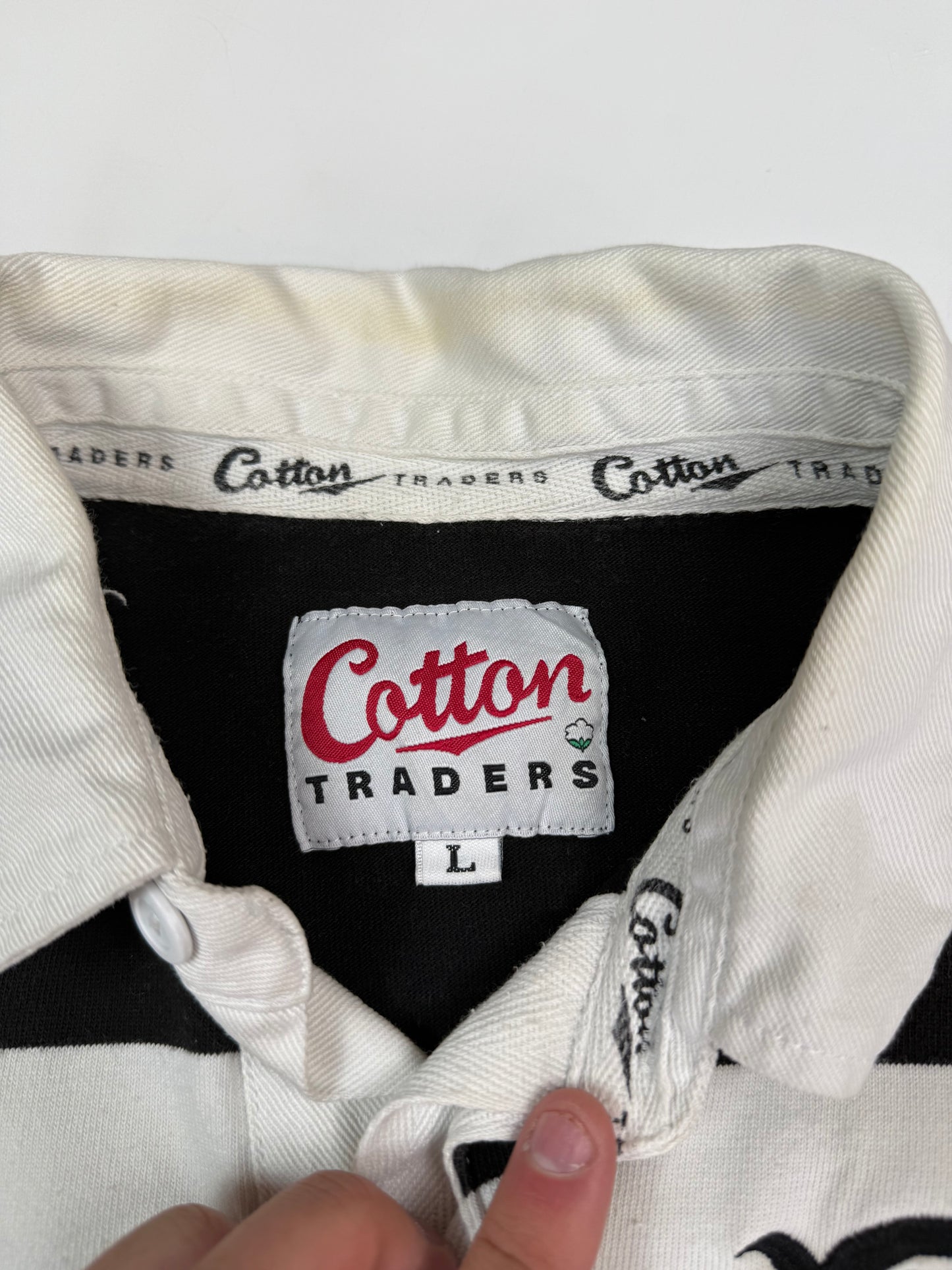 Vintage Barbarians 2003 Cotton Traders rugby union shirt (L)