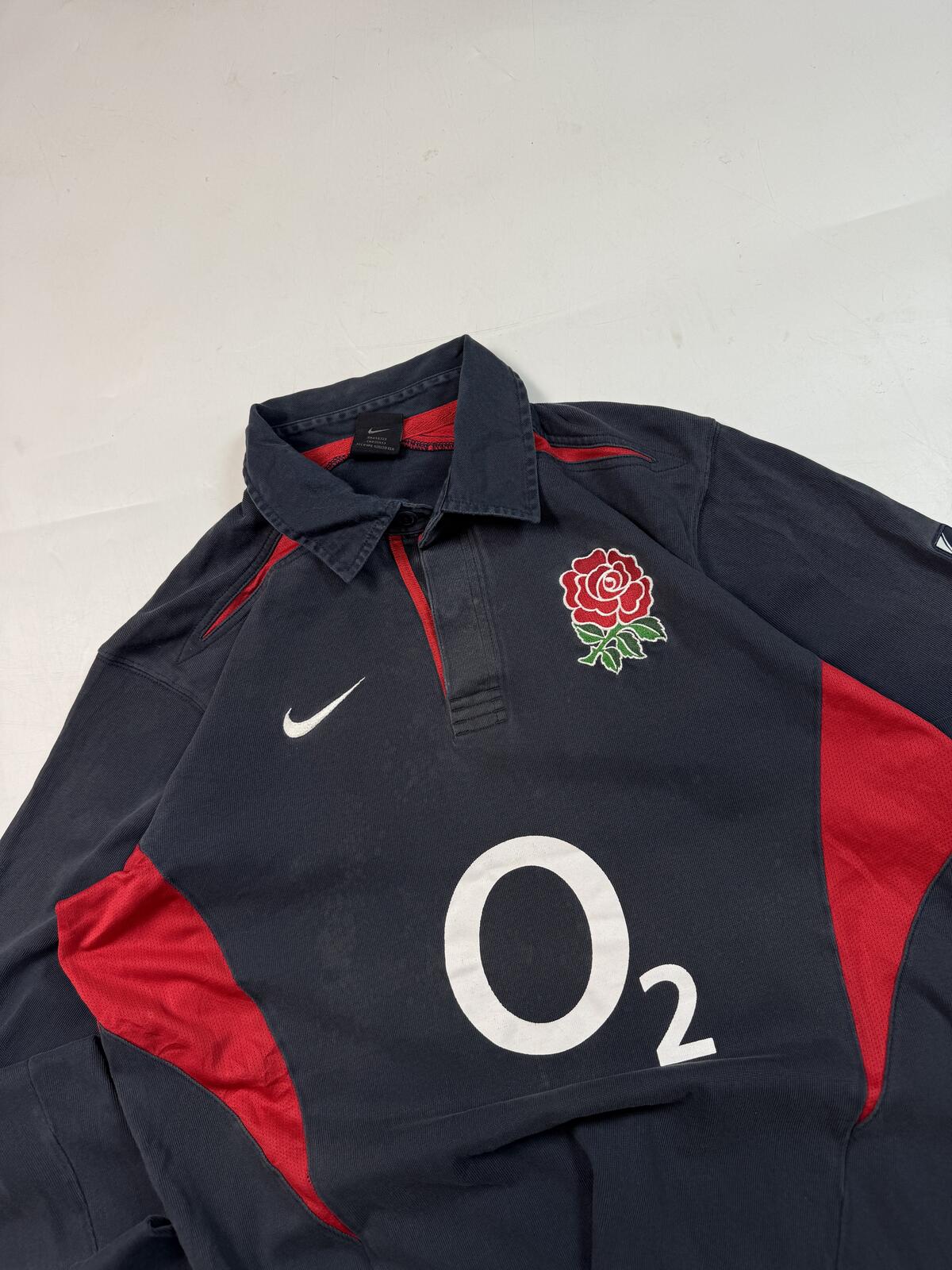 Vintage England 2003-05 Nike away rugby shirt (L)