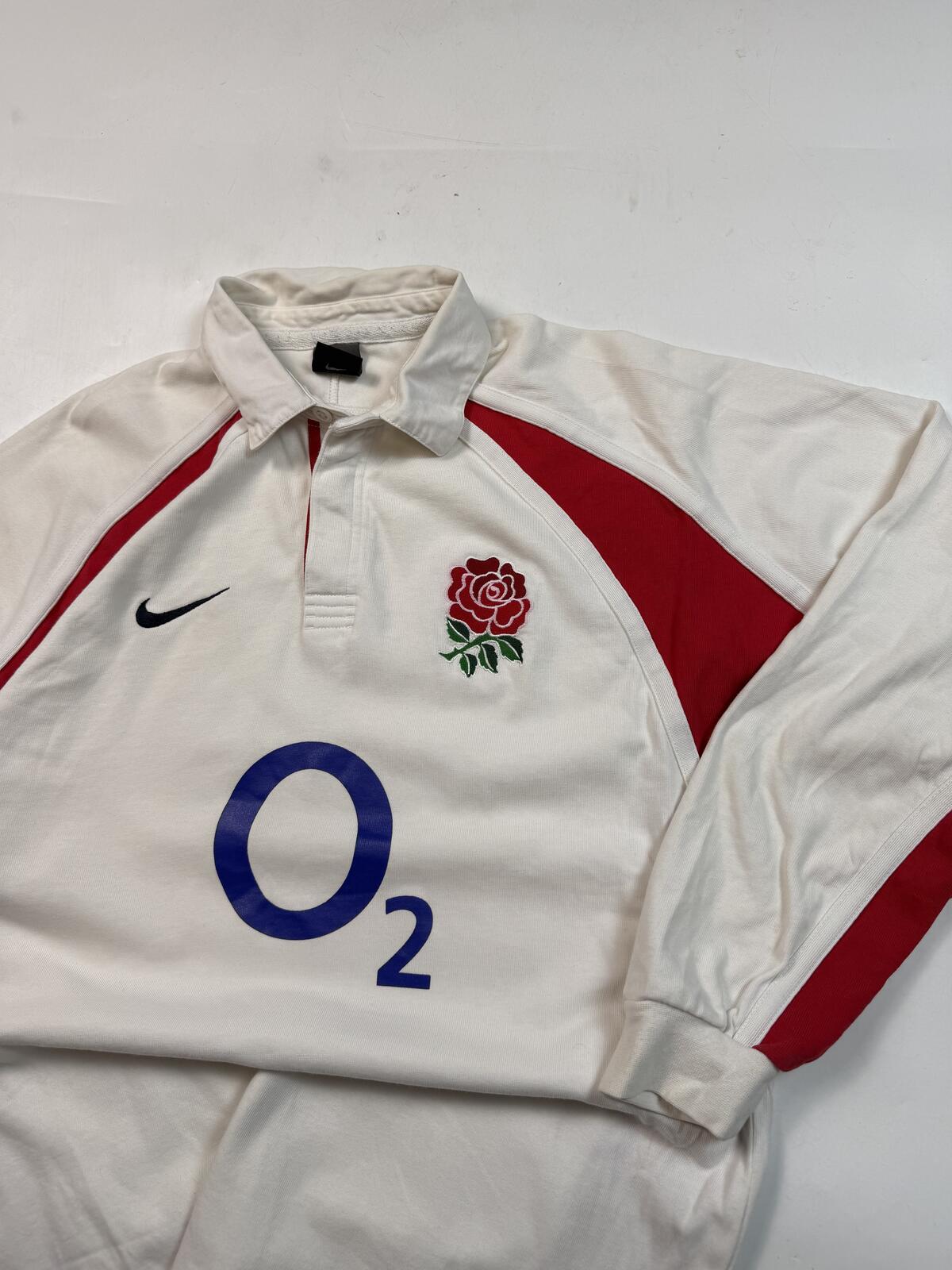 Vintage England 2002/03 Nike rugby union shirt (L)