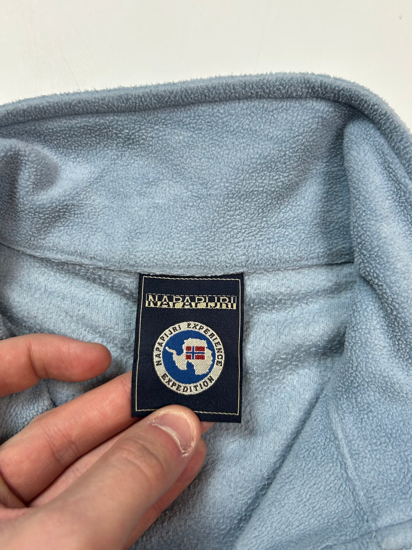 Vintage Napapijri quarter zip fleece (XL)
