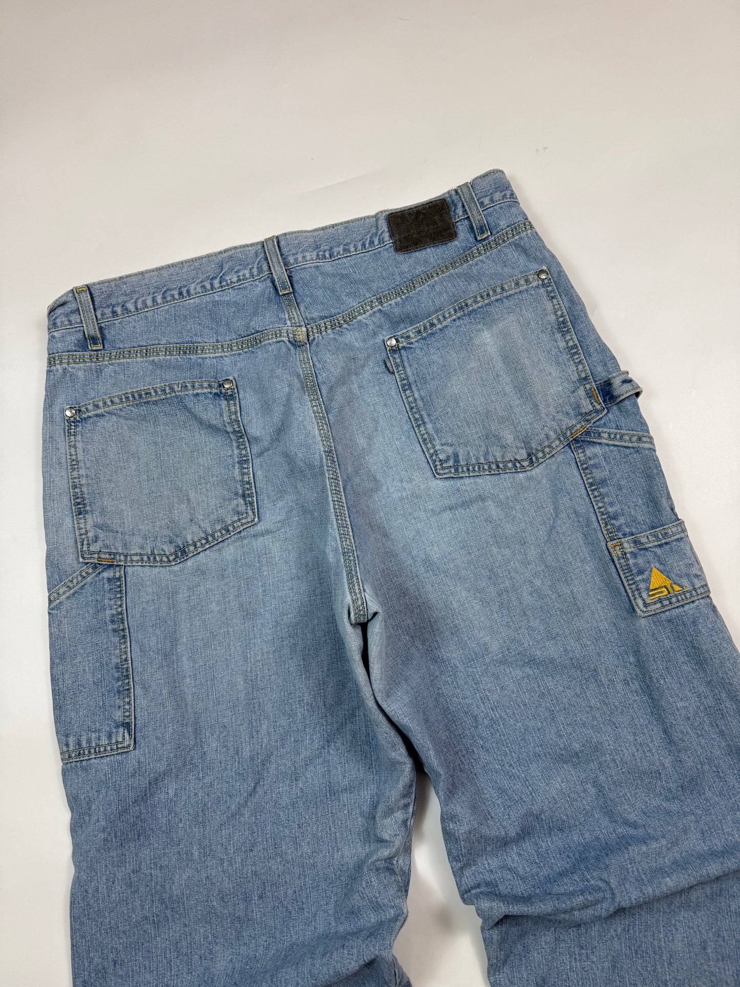 Vintage Levi's silver tab baggy carpenter jeans (W38)