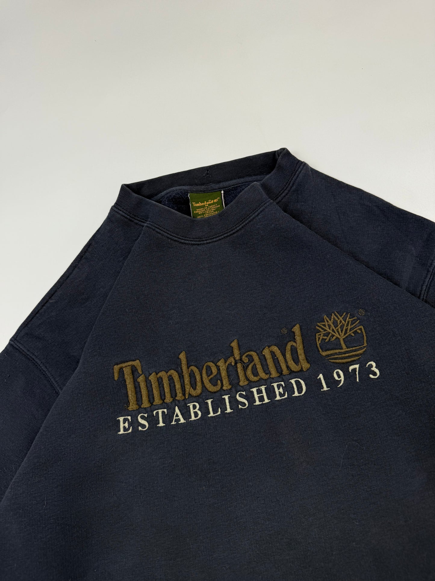 Vintage 90s Timberland spell out sweatshirt (M)