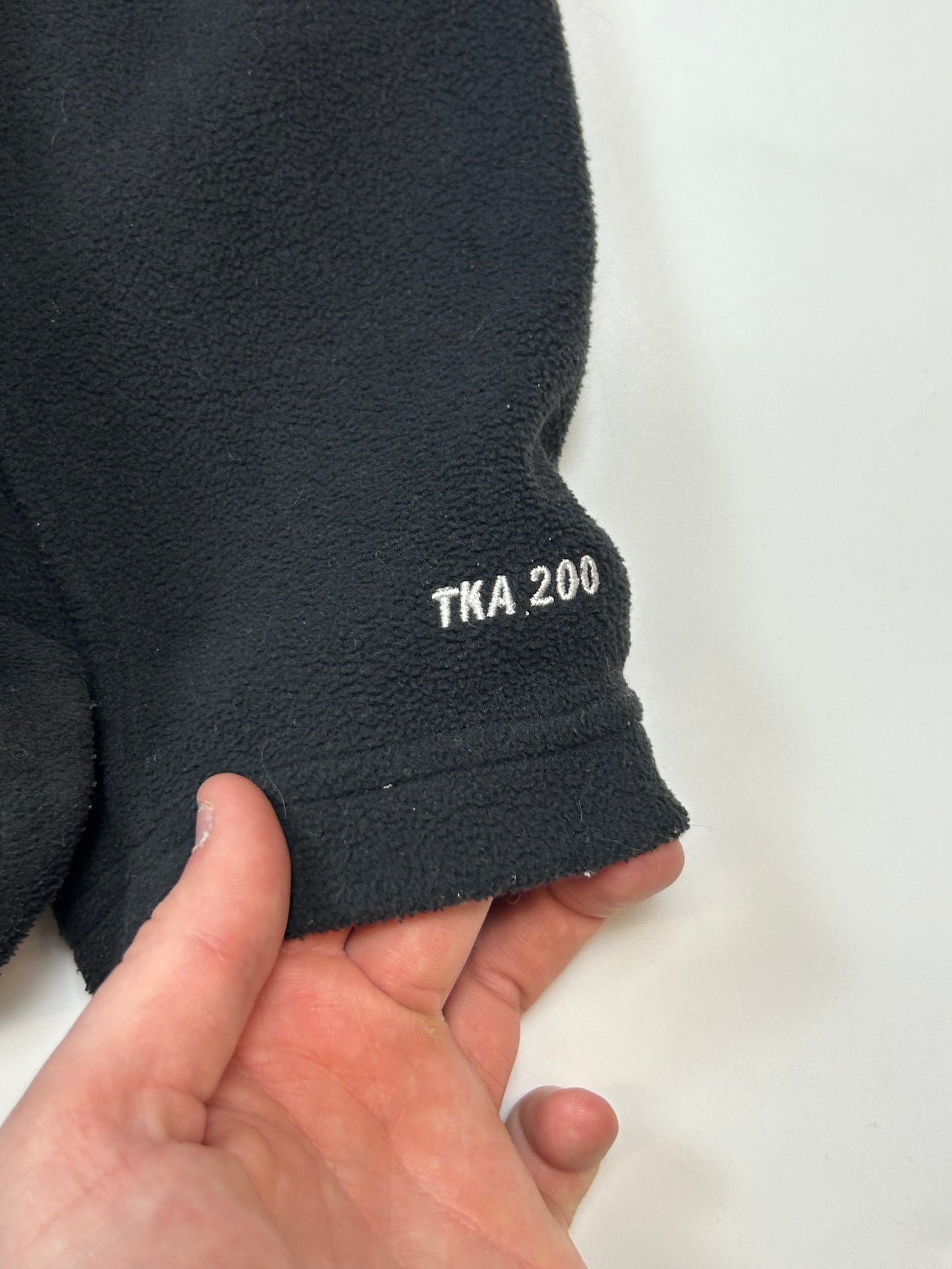 The North Face zip up fleece (L)