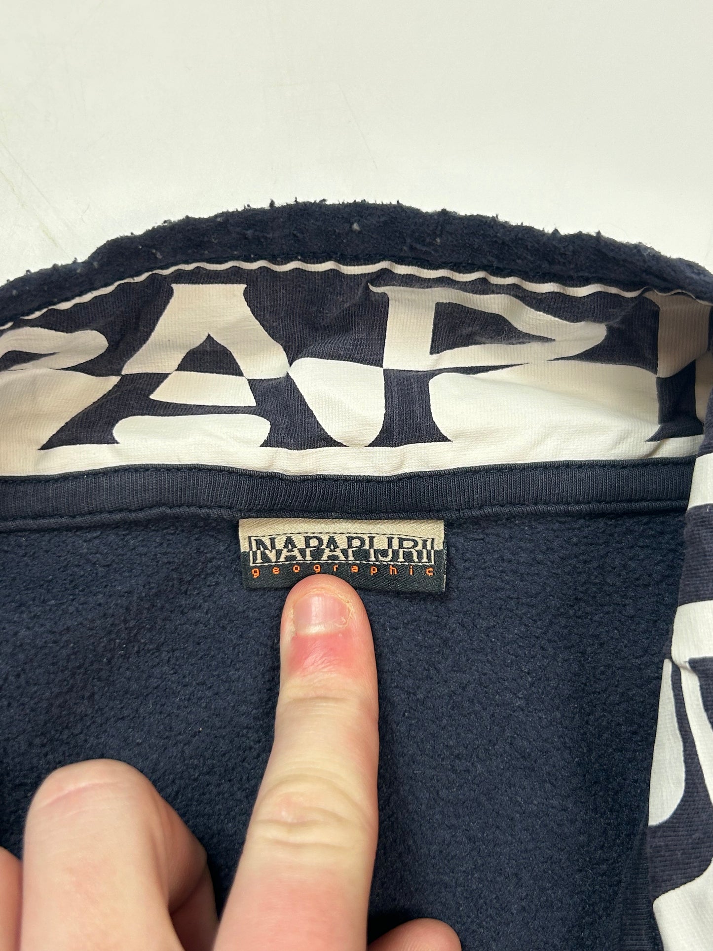 Napapijri full zip fleece (S)