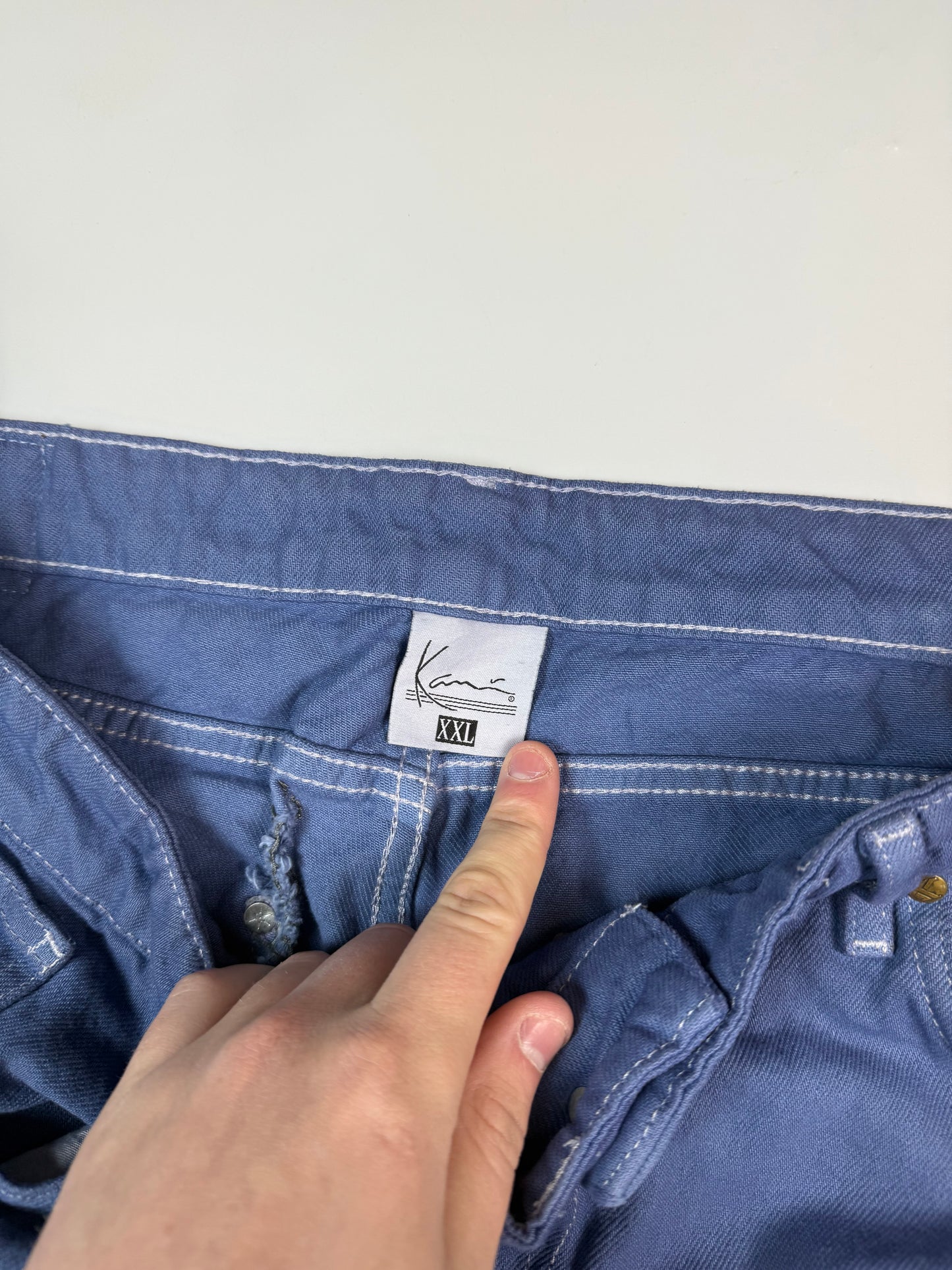 Vintage Y2K Karl Kani baggy carpenter pants (W40)