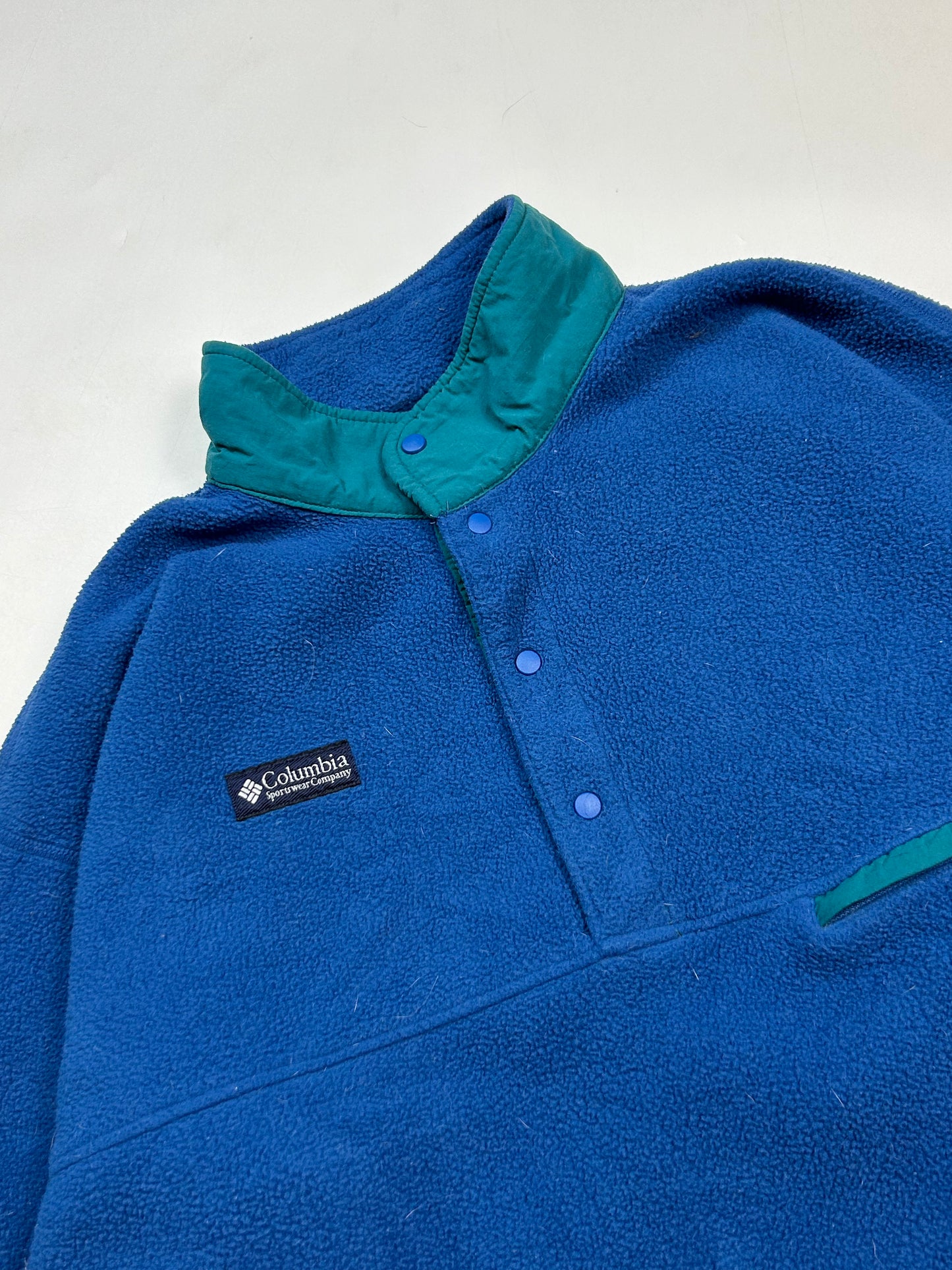 Vintage 90s Columbia pullover fleece (XL)